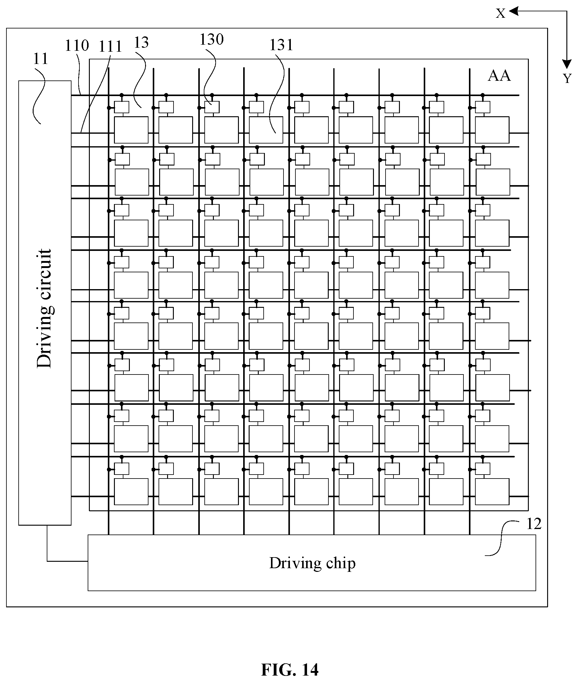 Patent US12112708 Figure 11 – Display panel and display device