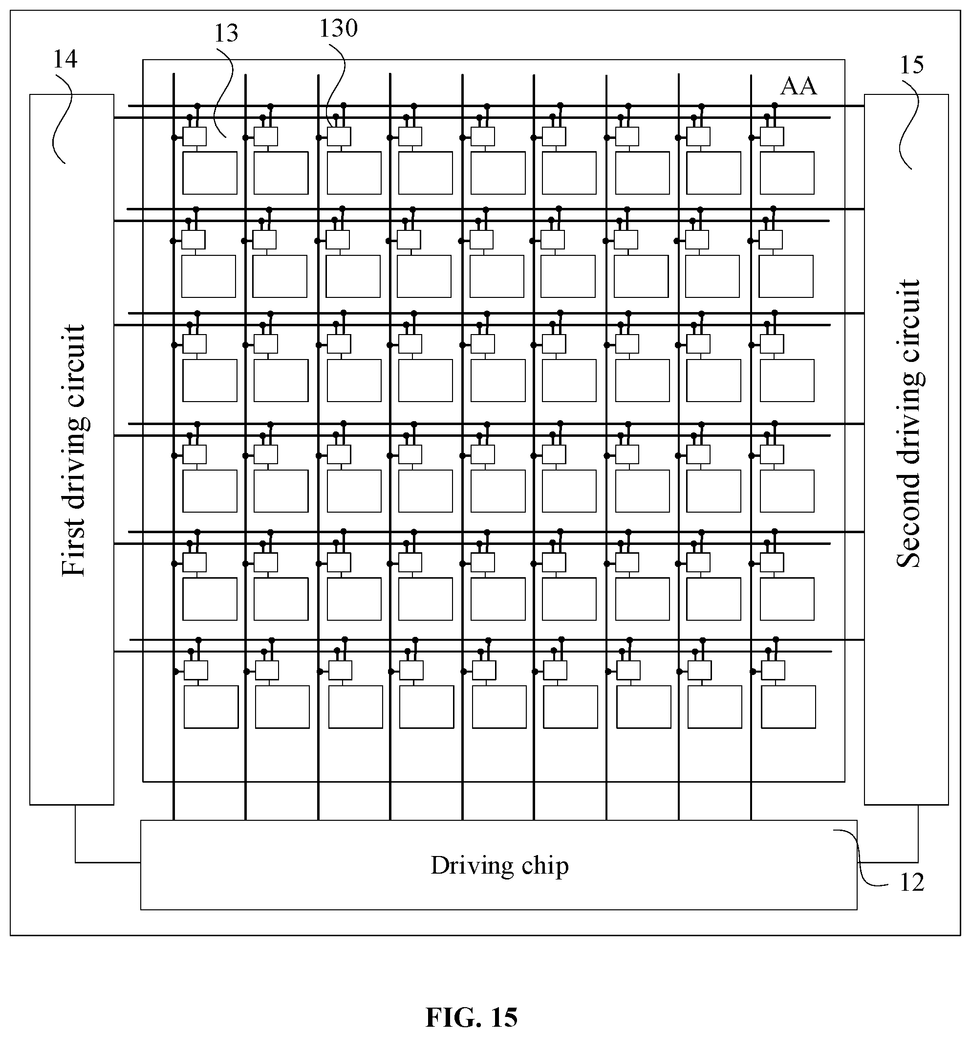 Patent US12112708 Figure 12 – Display panel and display device