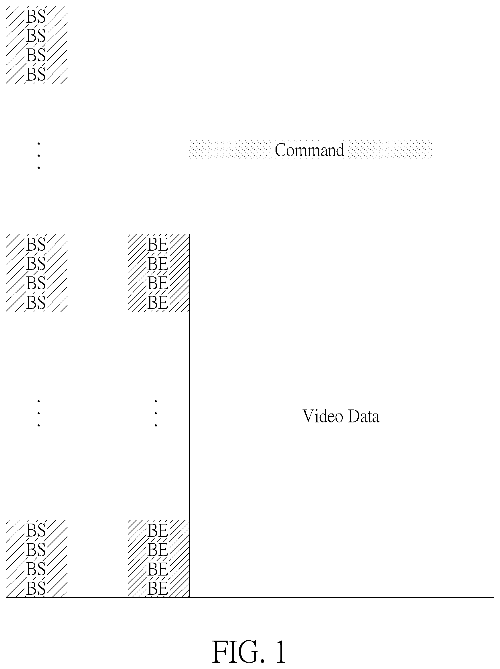 Patent US12112709 — Method of controlling display panel with video data transmitted through eDP/DP interface and related control circuit — Figure 1