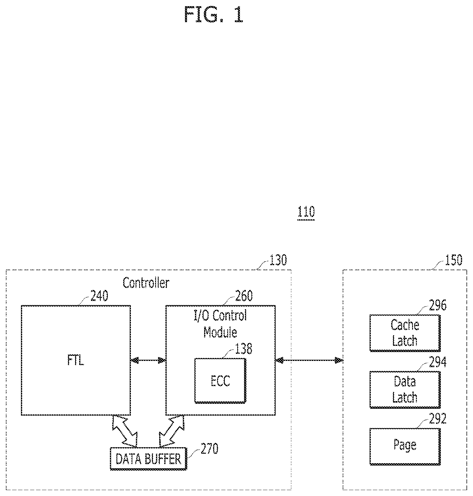 Patent US12112826 — Apparatus and method for reading data based on a program status of a non-volatile memory device — Figure 1