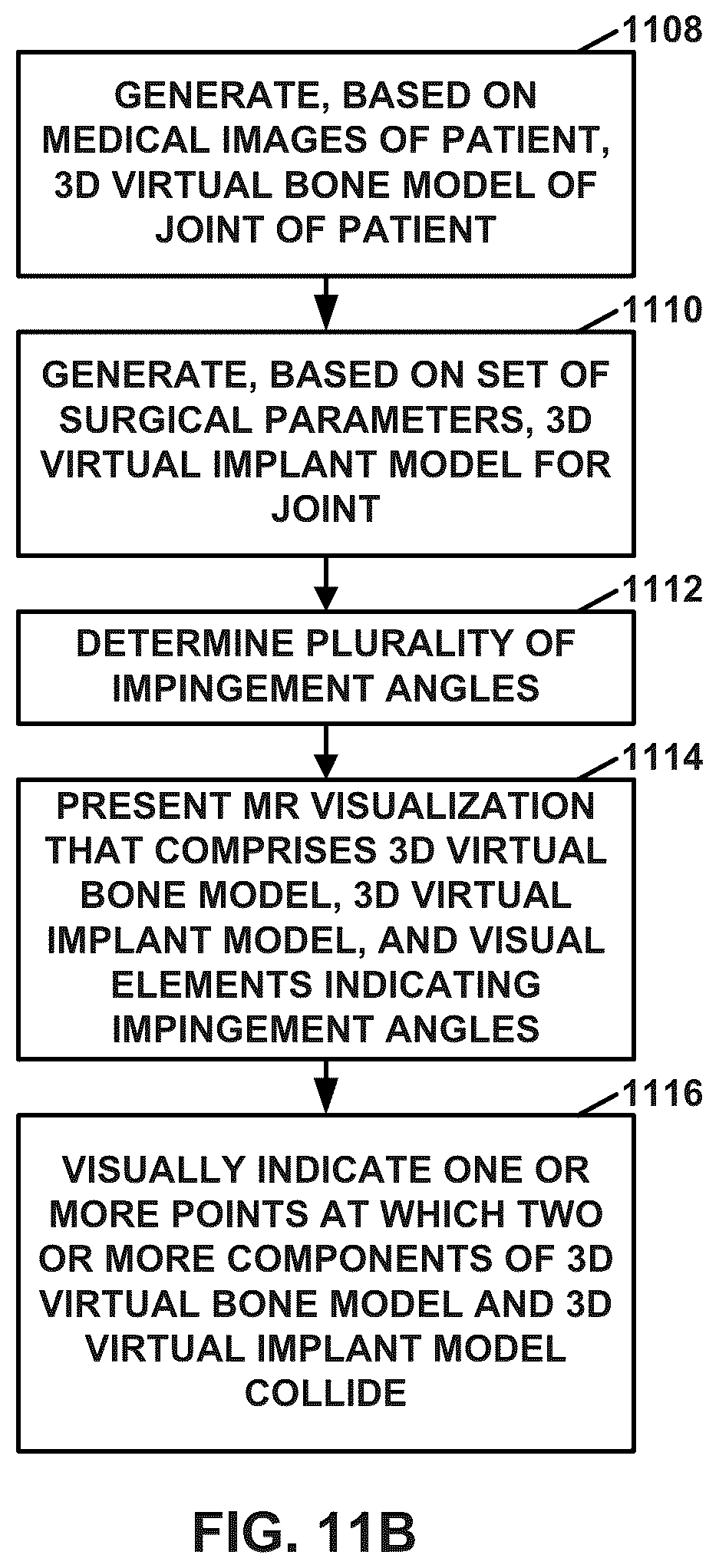 Patent US12112843 Figure 11 – Mixed reality-aided education related to orthopedic surgical procedures