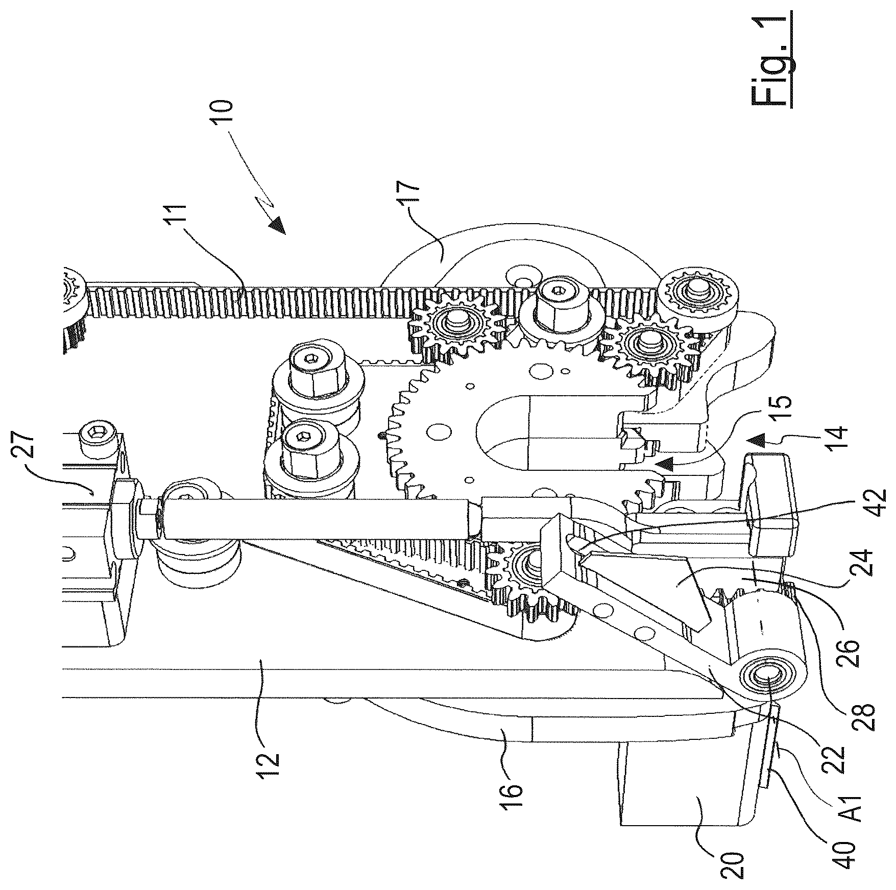 Patent US12112863 — Taping head — Figure 1
