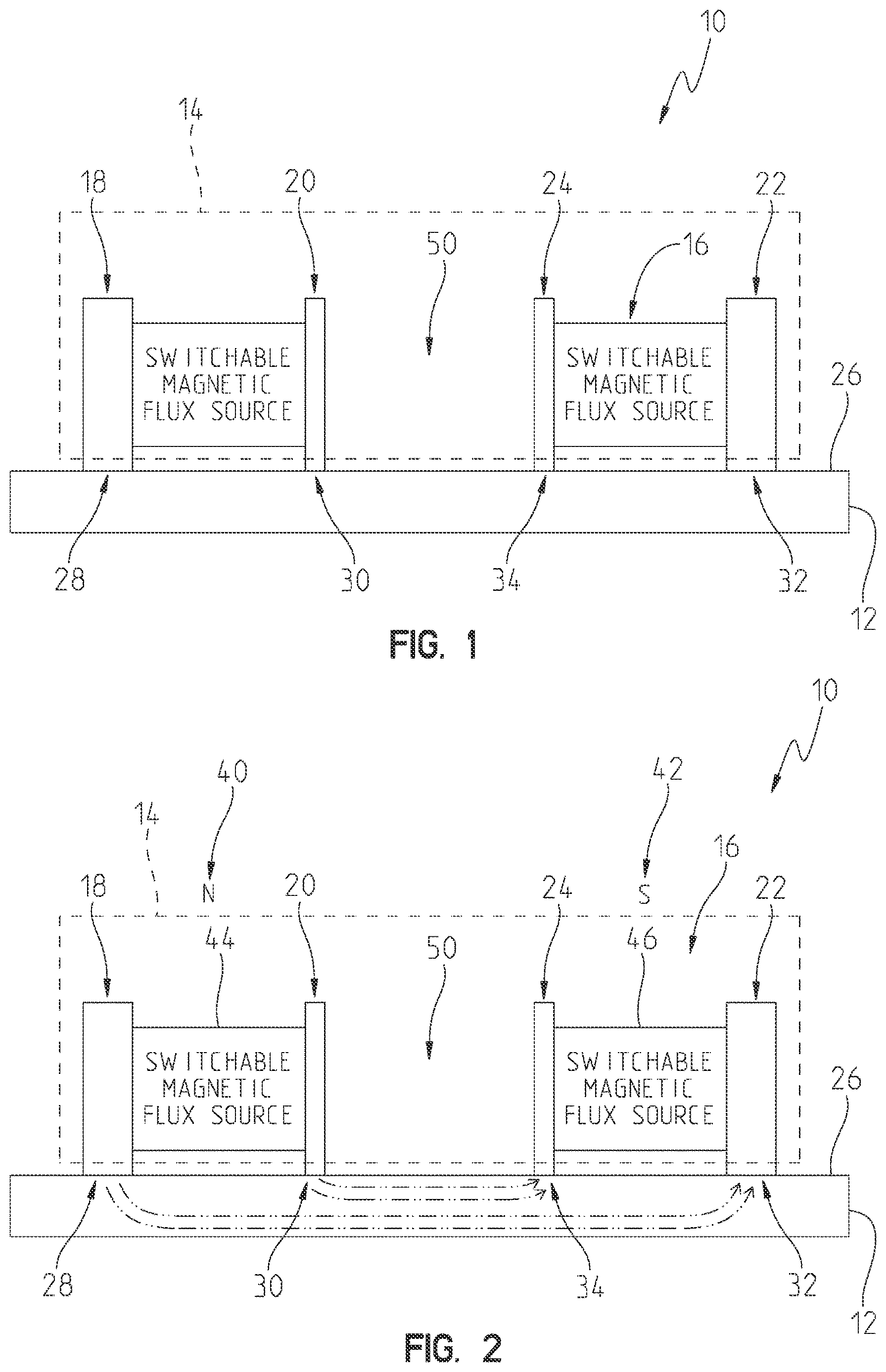 Patent US12112889 — Magnetic coupling device — Figure 1