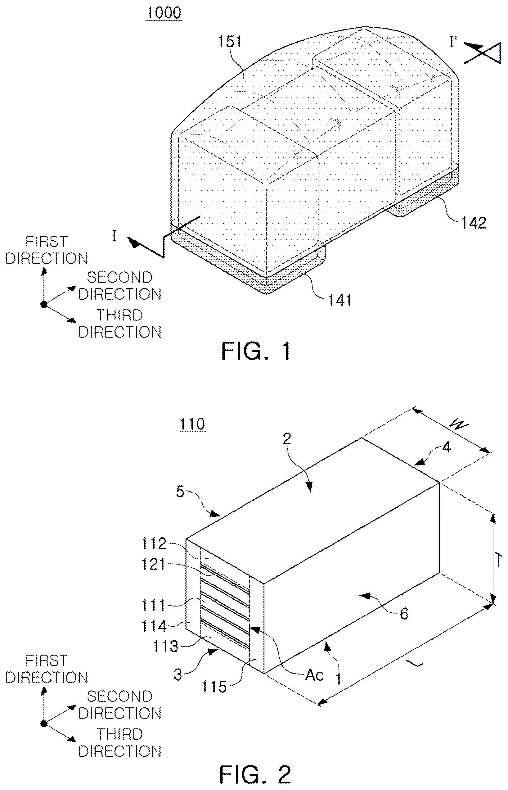 Patent US12112892 Figure 1 – Multilayer electronic component