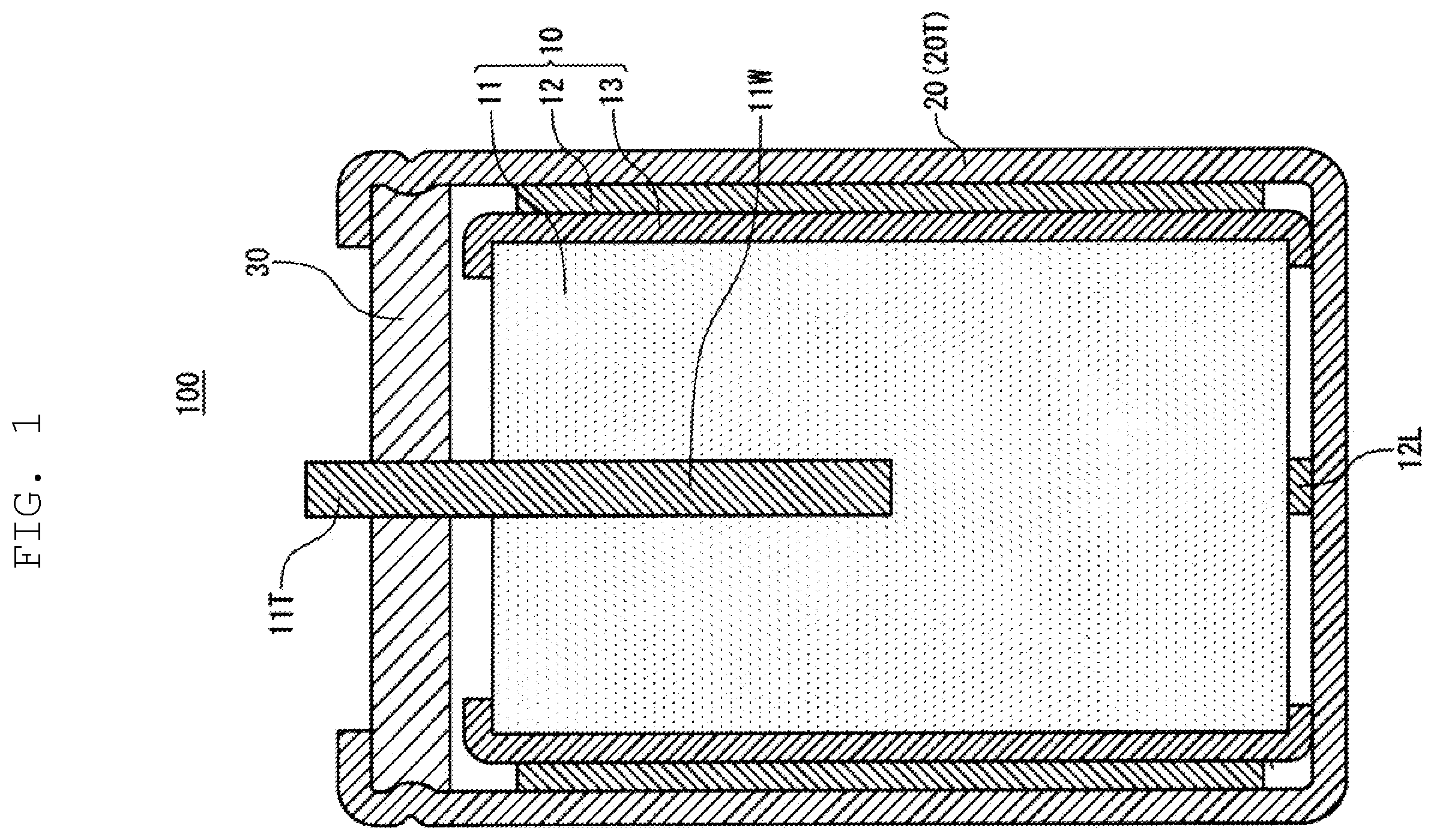 Patent US12112900 — Electrolytic capacitor — Figure 1