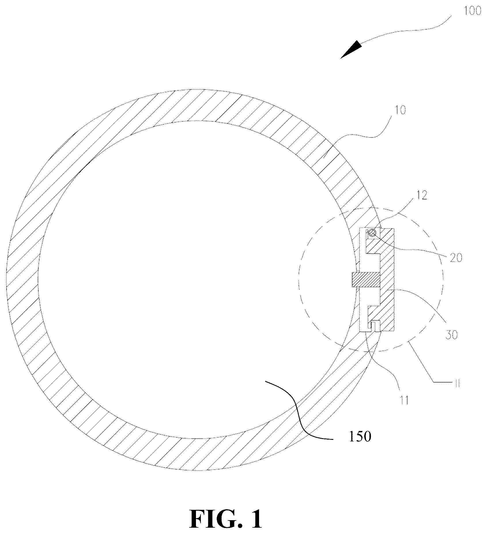 Patent US12112901 Figure 1 – Electronic device