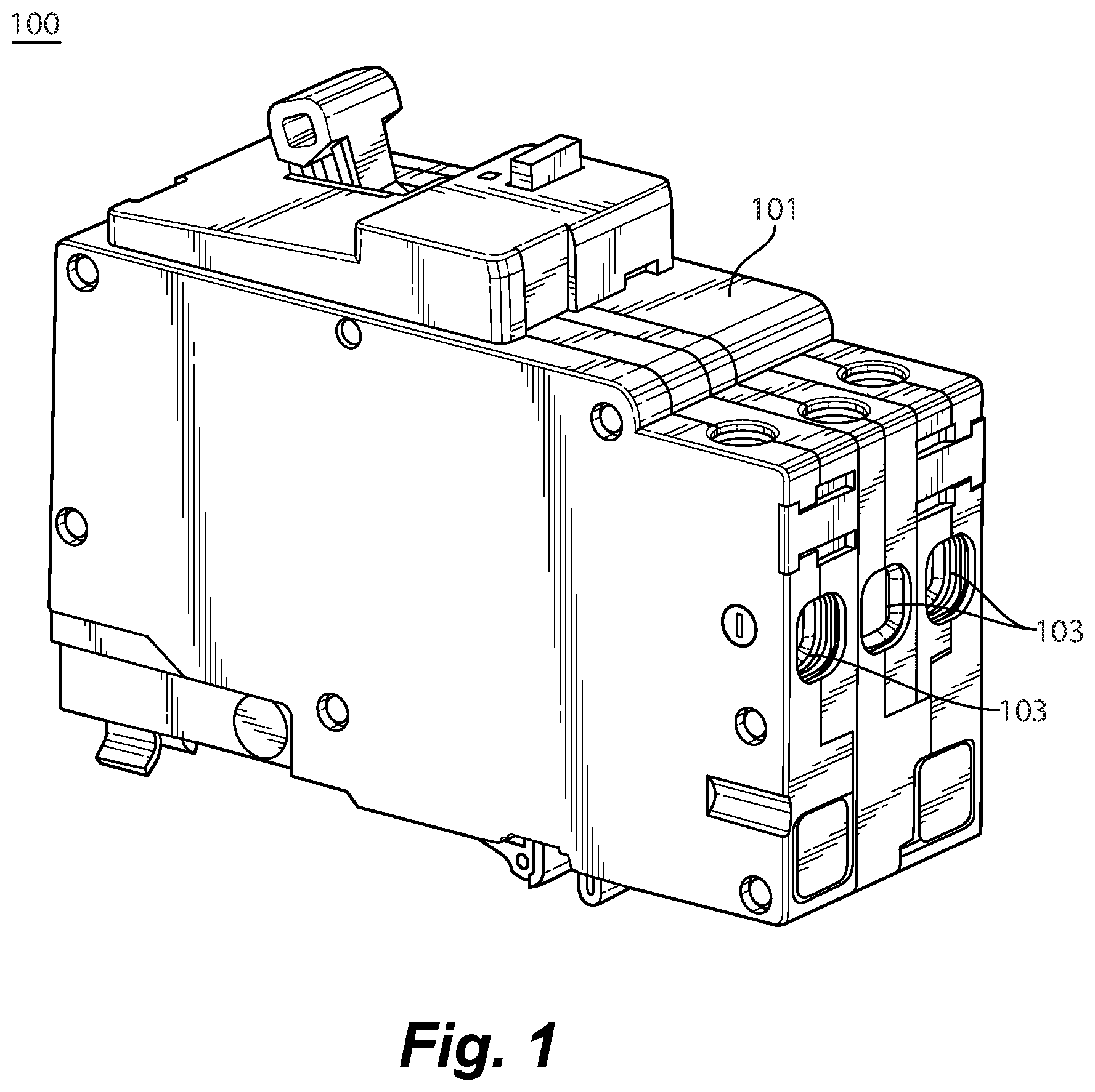Patent US12112911 Figure 1 – Electrical connector assemblies