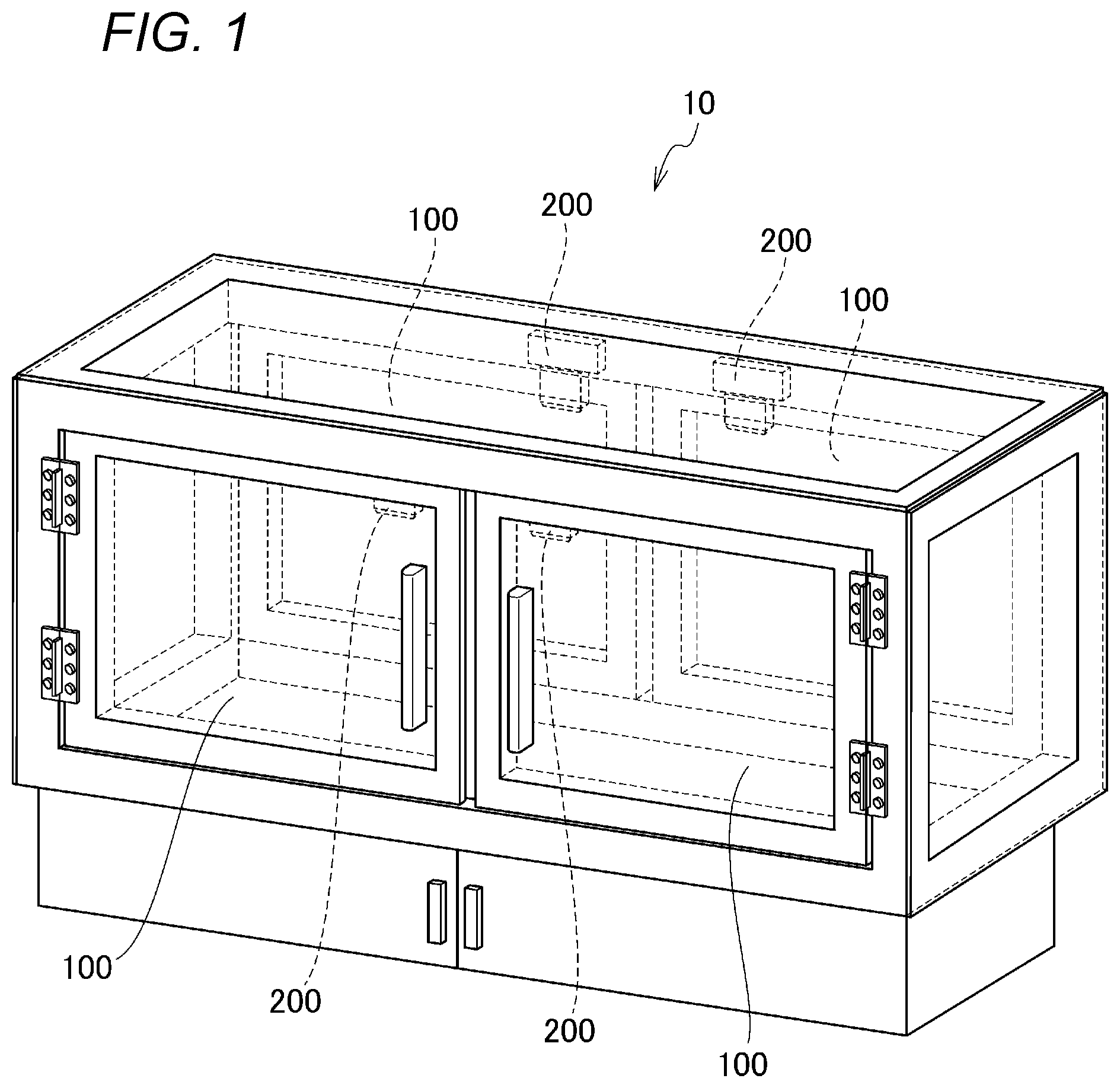 Patent US12112912 Figure 1 – Safety switch and apparatus with door
