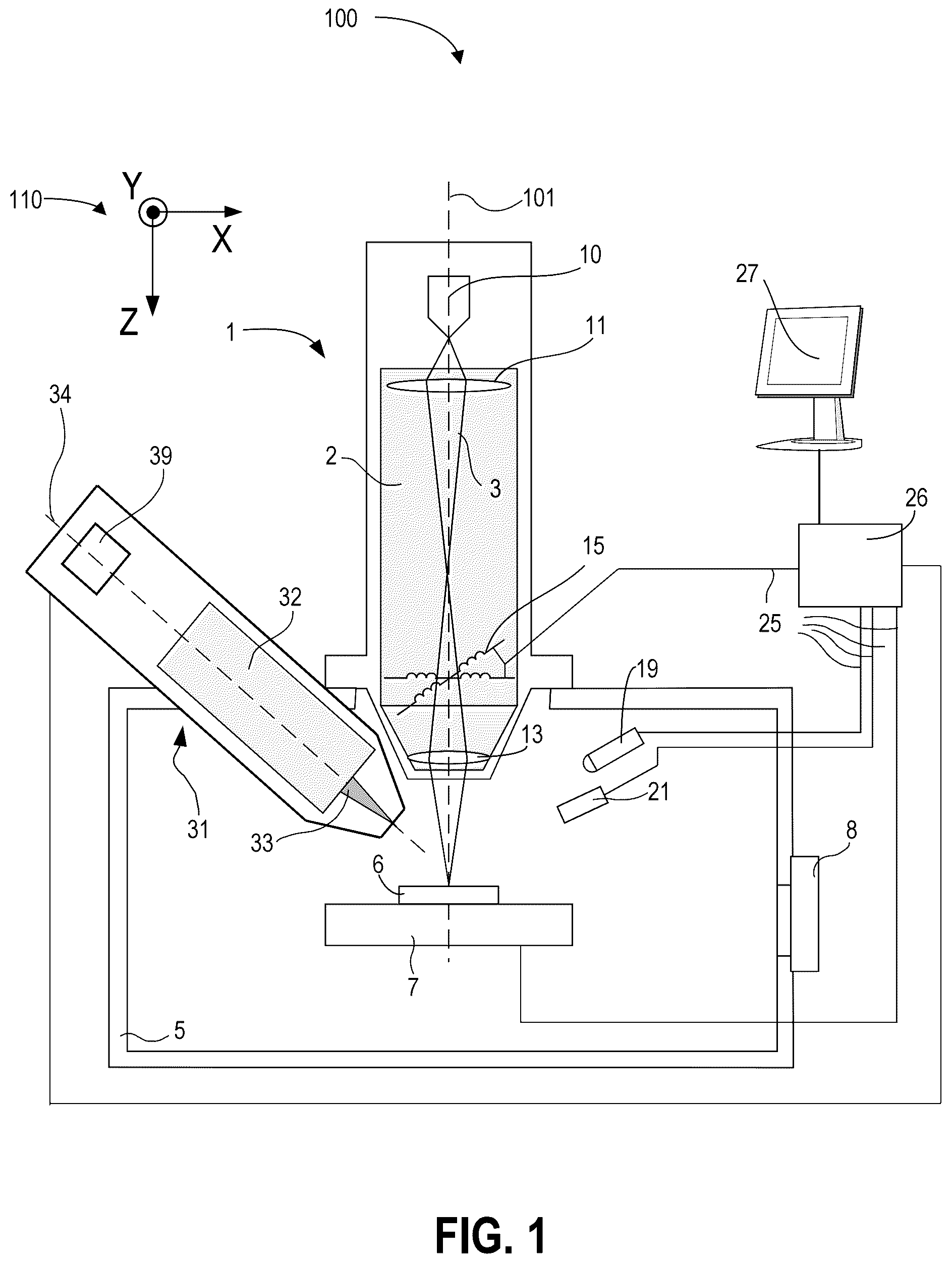 Patent US12112916 — Methods and systems for sample transfer — Figure 1