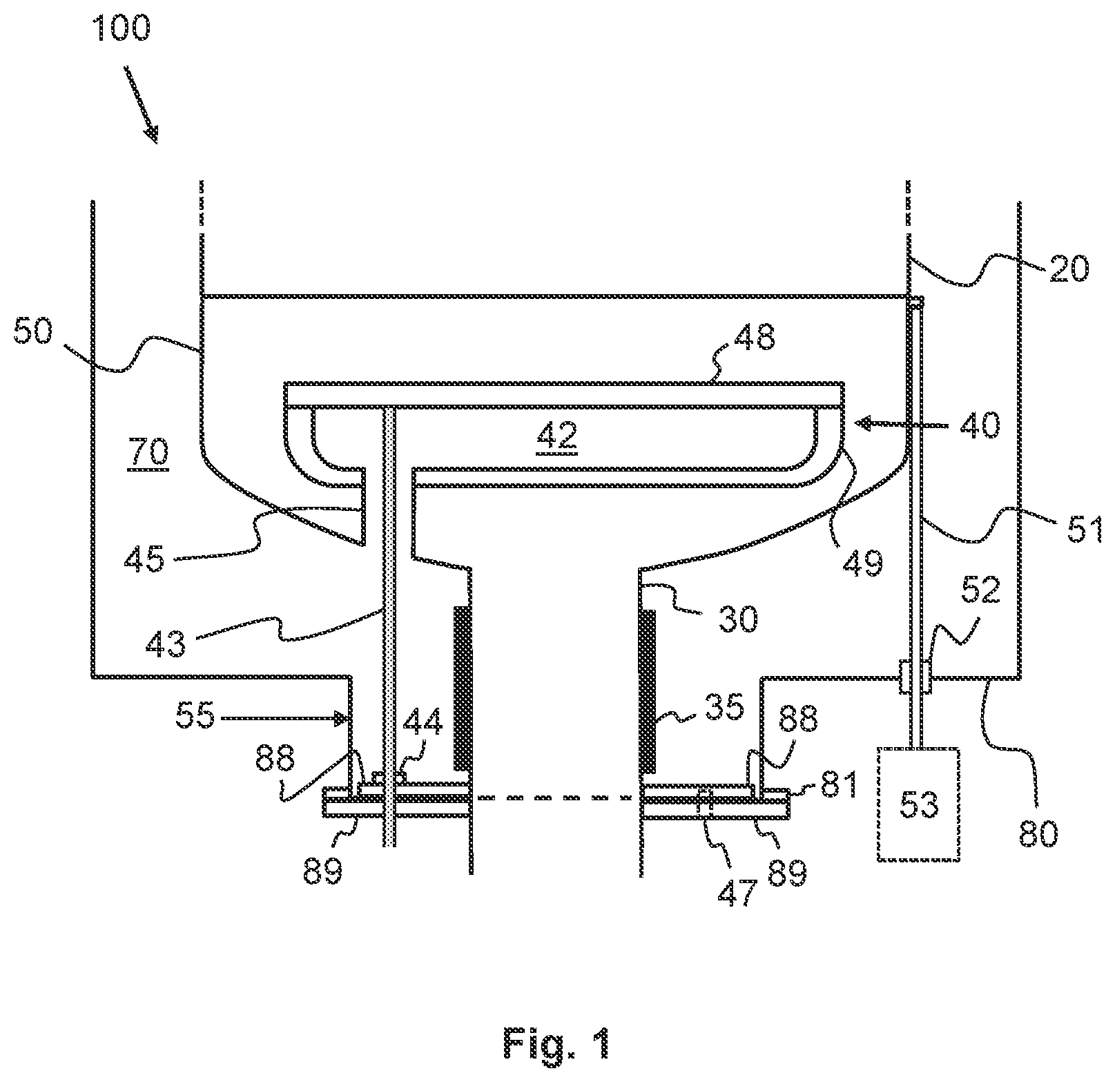 Patent US12112927 — Substrate processing apparatus and method — Figure 1