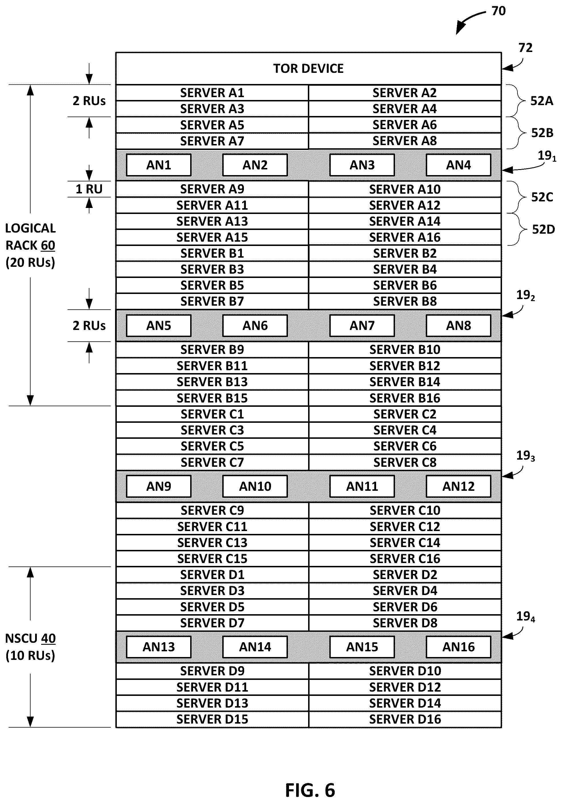 Patent US12120016 Figure 6 – Data center network with packet spraying