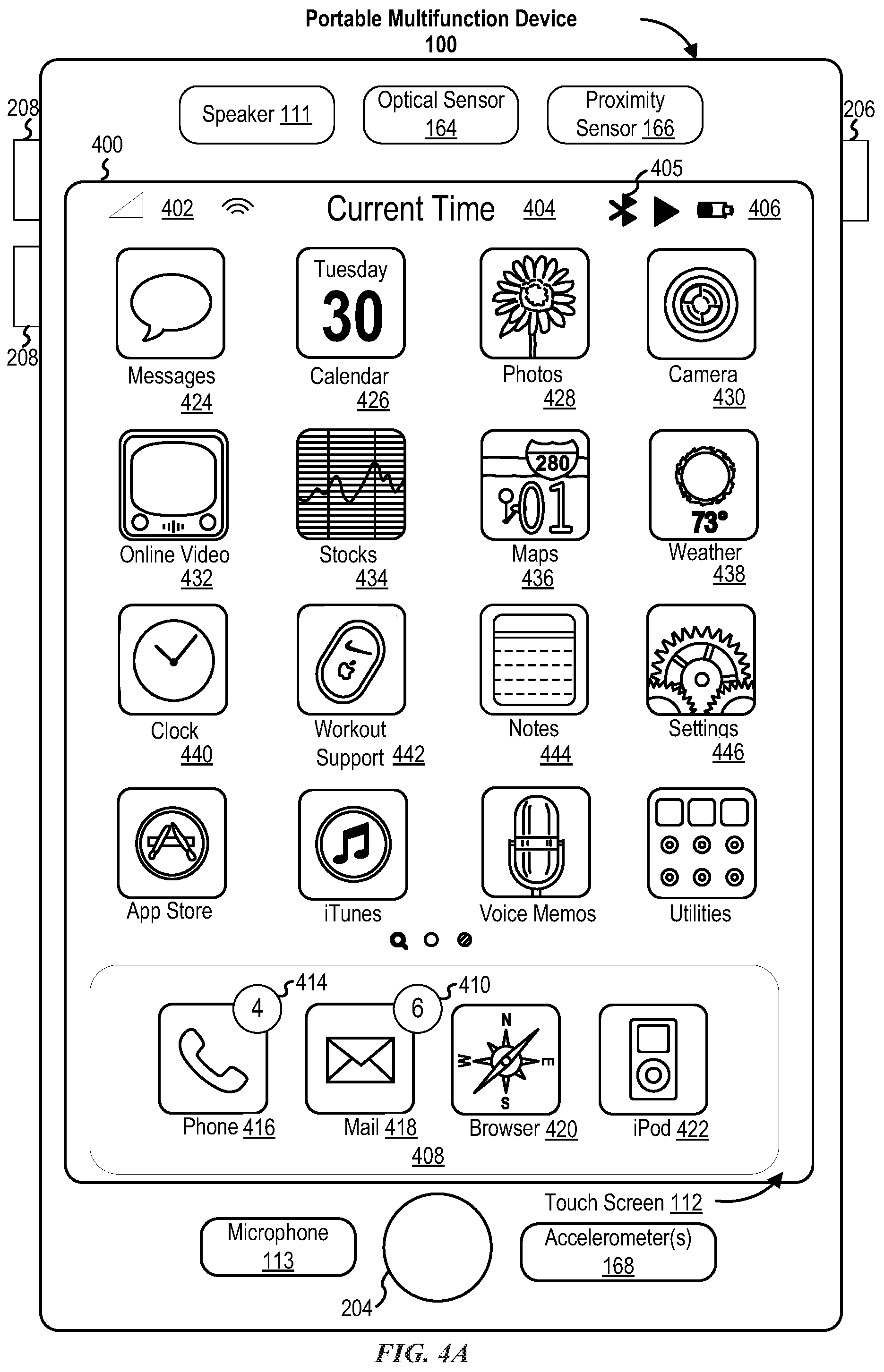 Patent US12120082 Figure 5 – User interfaces for managing messages