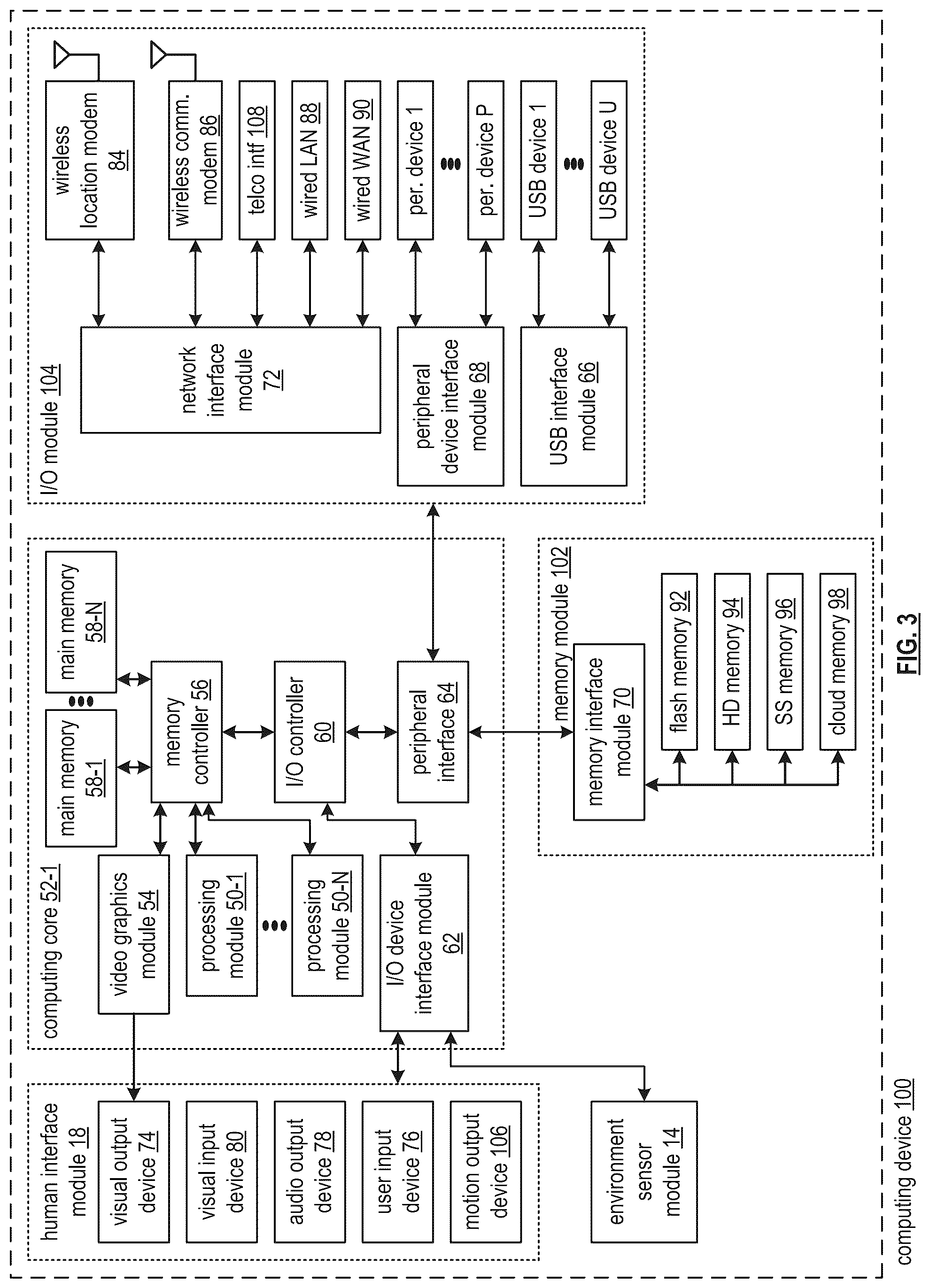 Patent US12120236 Figure 3 – Accessing a virtual reality environment
