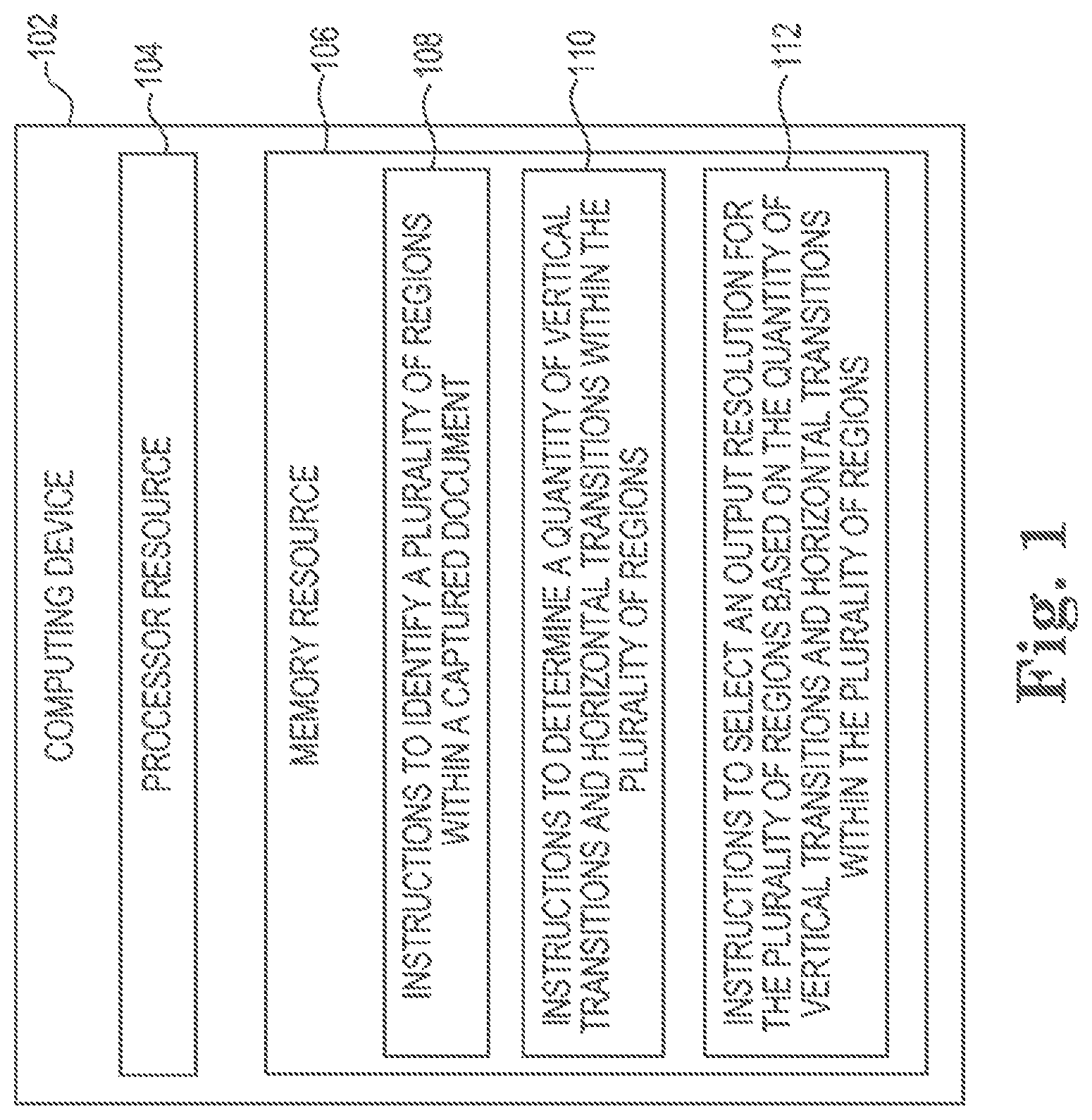 Patent US12120279 Figure 1 – Output resolution selections