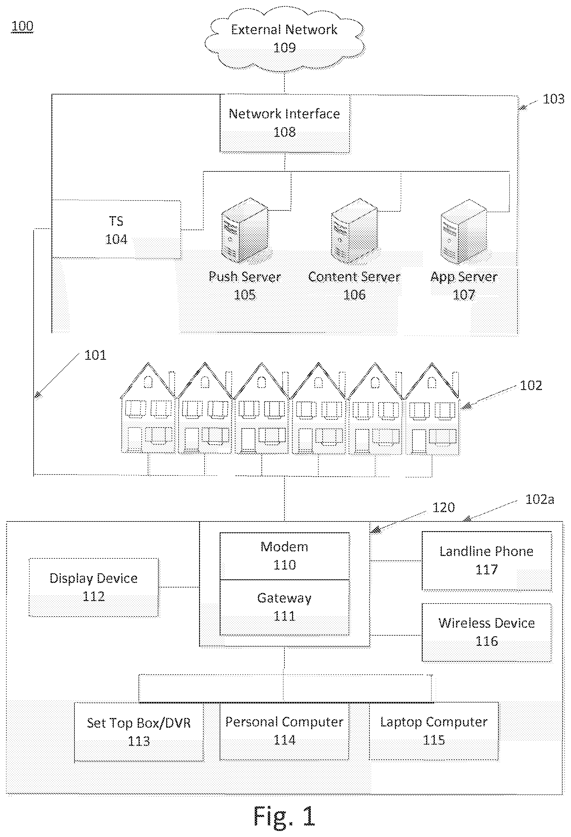 Patent US12120386 — Dynamic content ratings — Figure 1