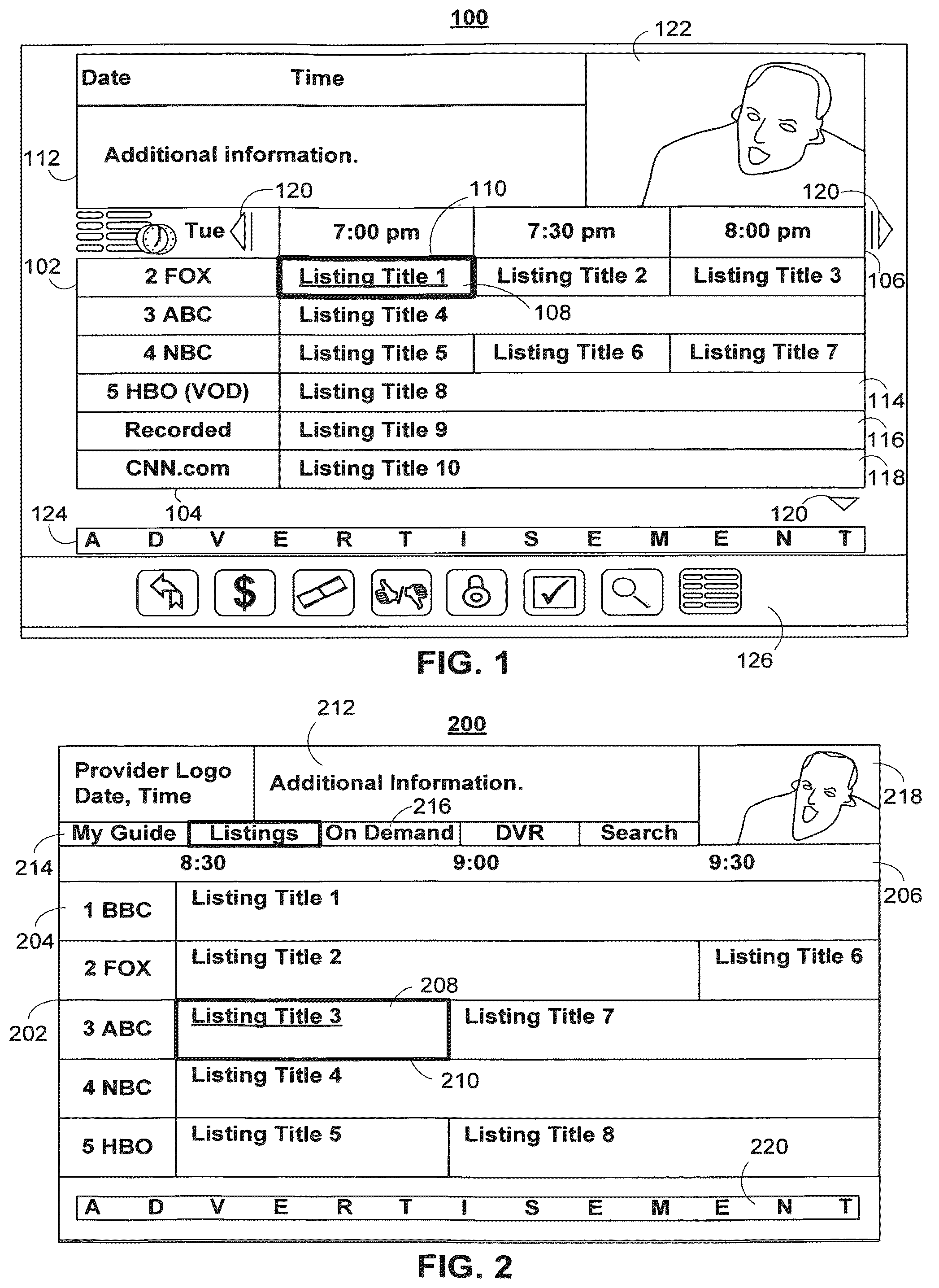 Patent US12120394 Figure 1 – Maintaining a user profile based on dynamic data