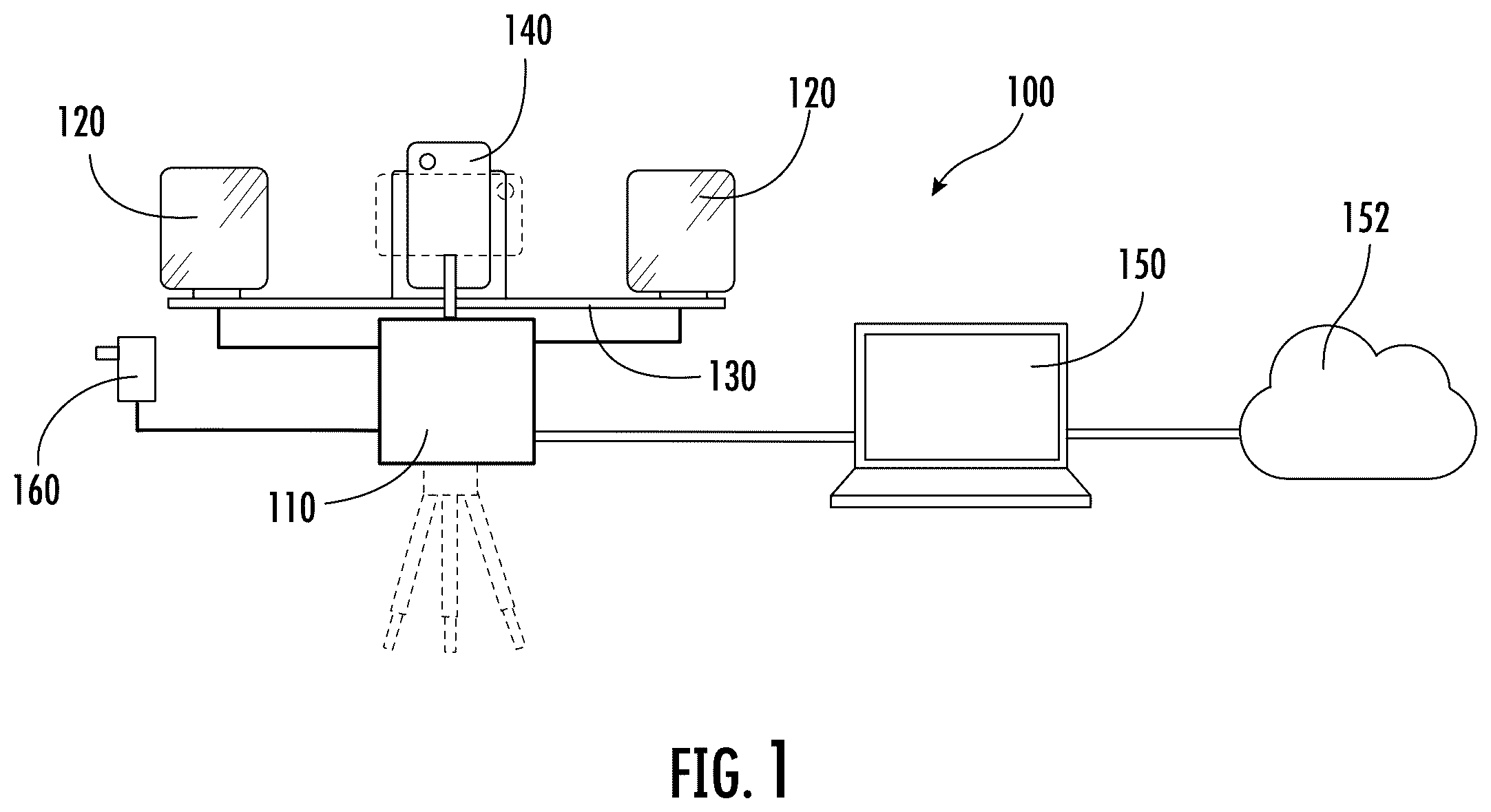 Patent US12120405 — Multi-spectral imaging system for mobile devices — Figure 1