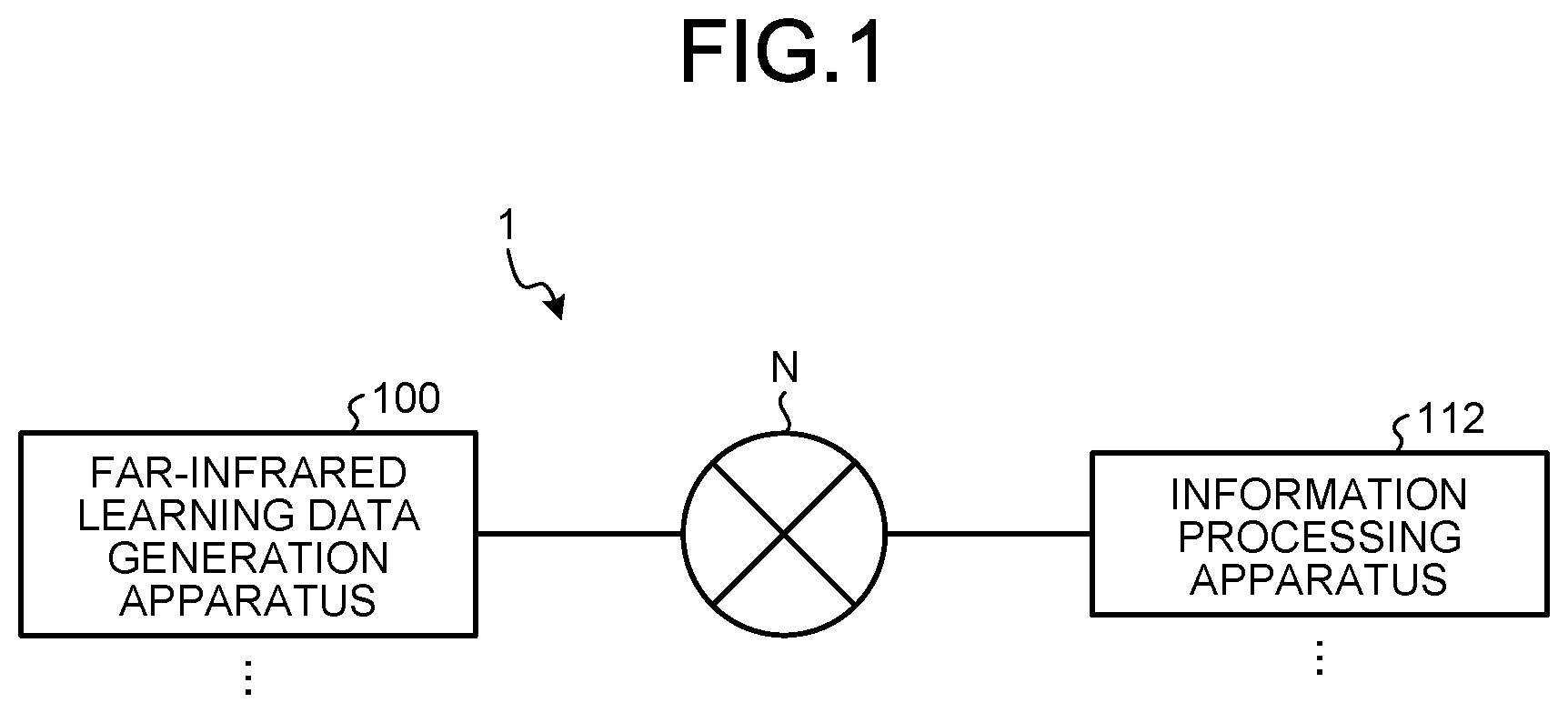 Patent US12120406 — Infrared information display apparatus, infrared information display method, learning data generation apparatus, and learning system — Figure 1