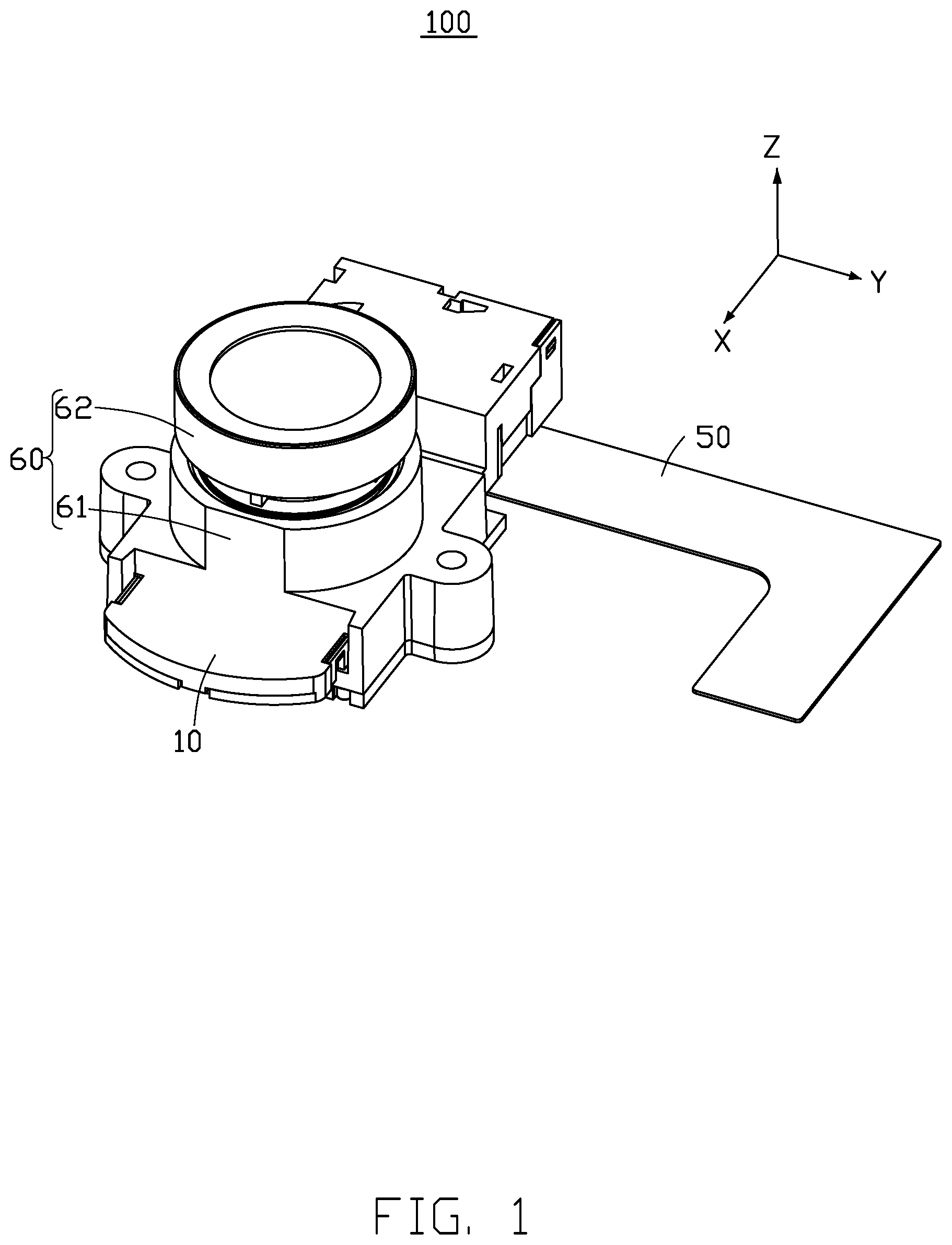 Patent US12120412 — Imaging device with switchable filters and electronic device having the imaging device — Figure 1