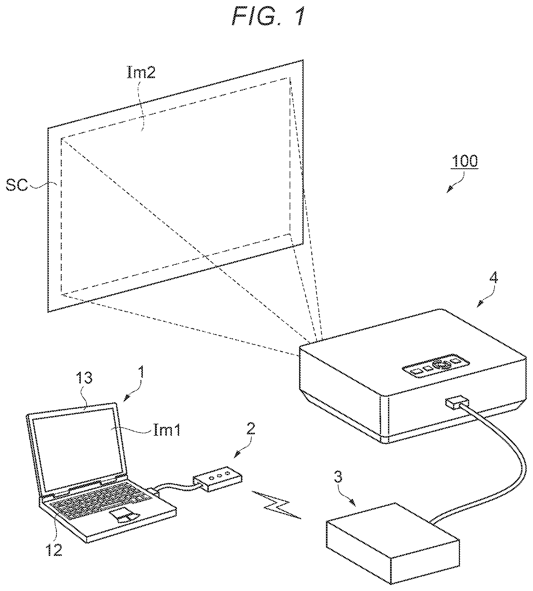Patent US12120456 — Image transmission system, image receiving device, and control method for image receiving device — Figure 1