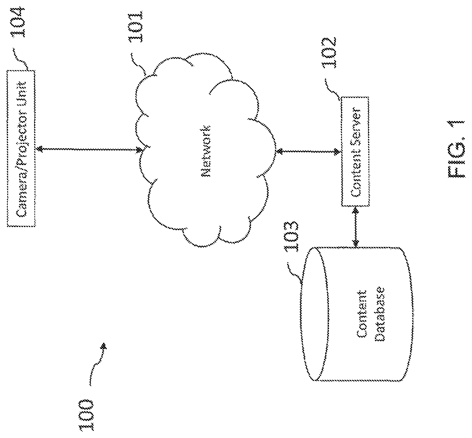 Patent US12120471 — System and method for interactive projection — Figure 1