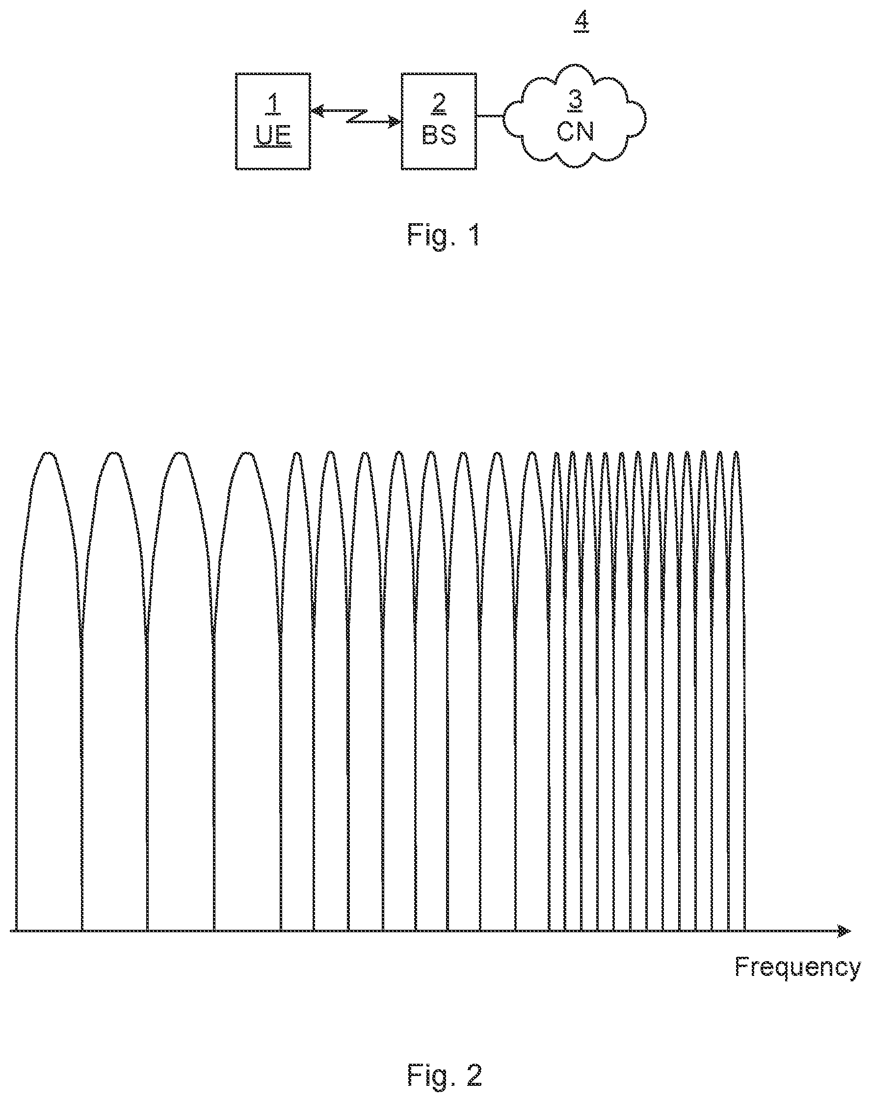 Patent US12120621 — Enabling multiple numerologies in a network — Figure 1