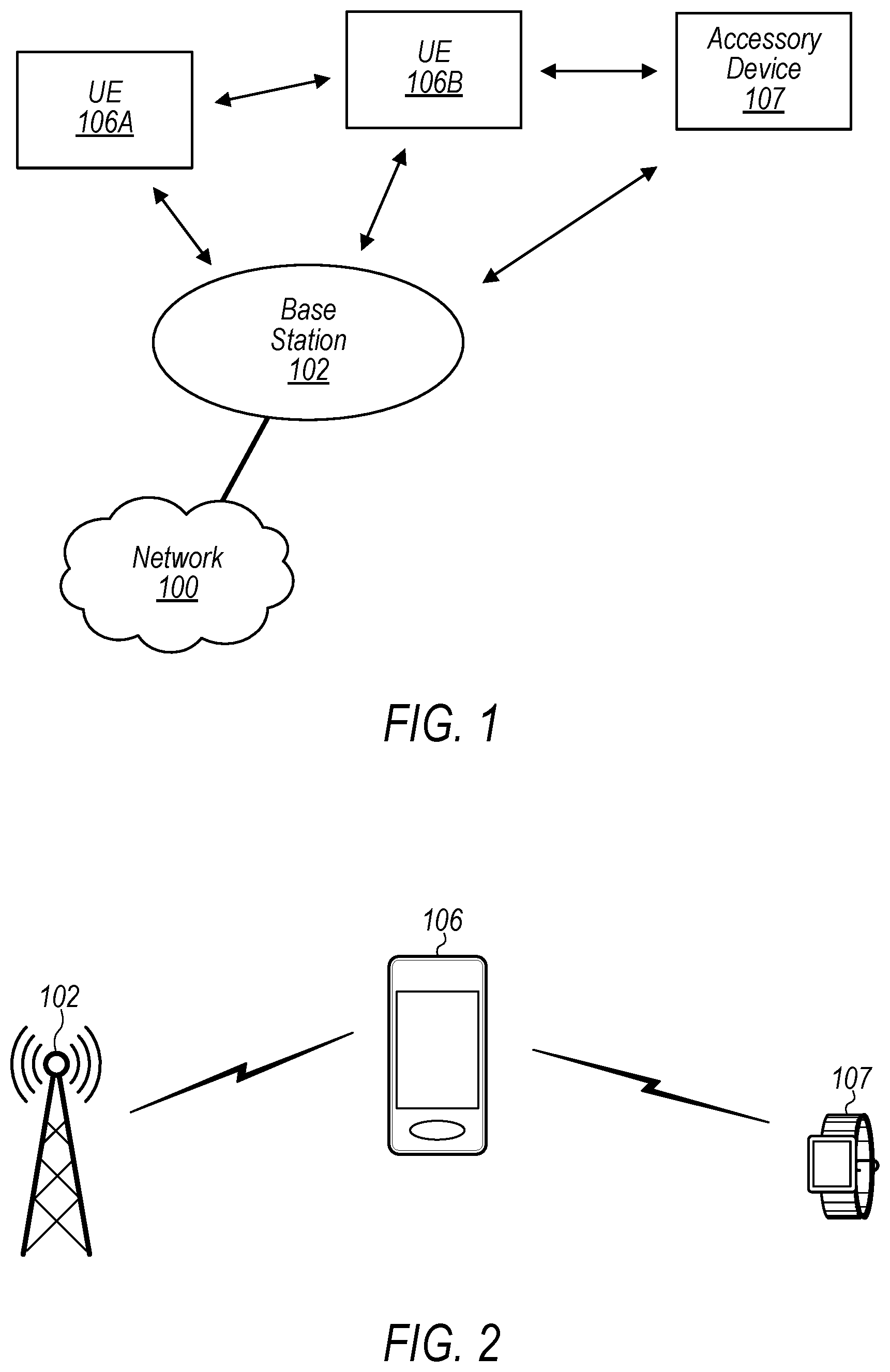 Patent US12120633 Figure 1 – Paging forwarding for a remote wireless device