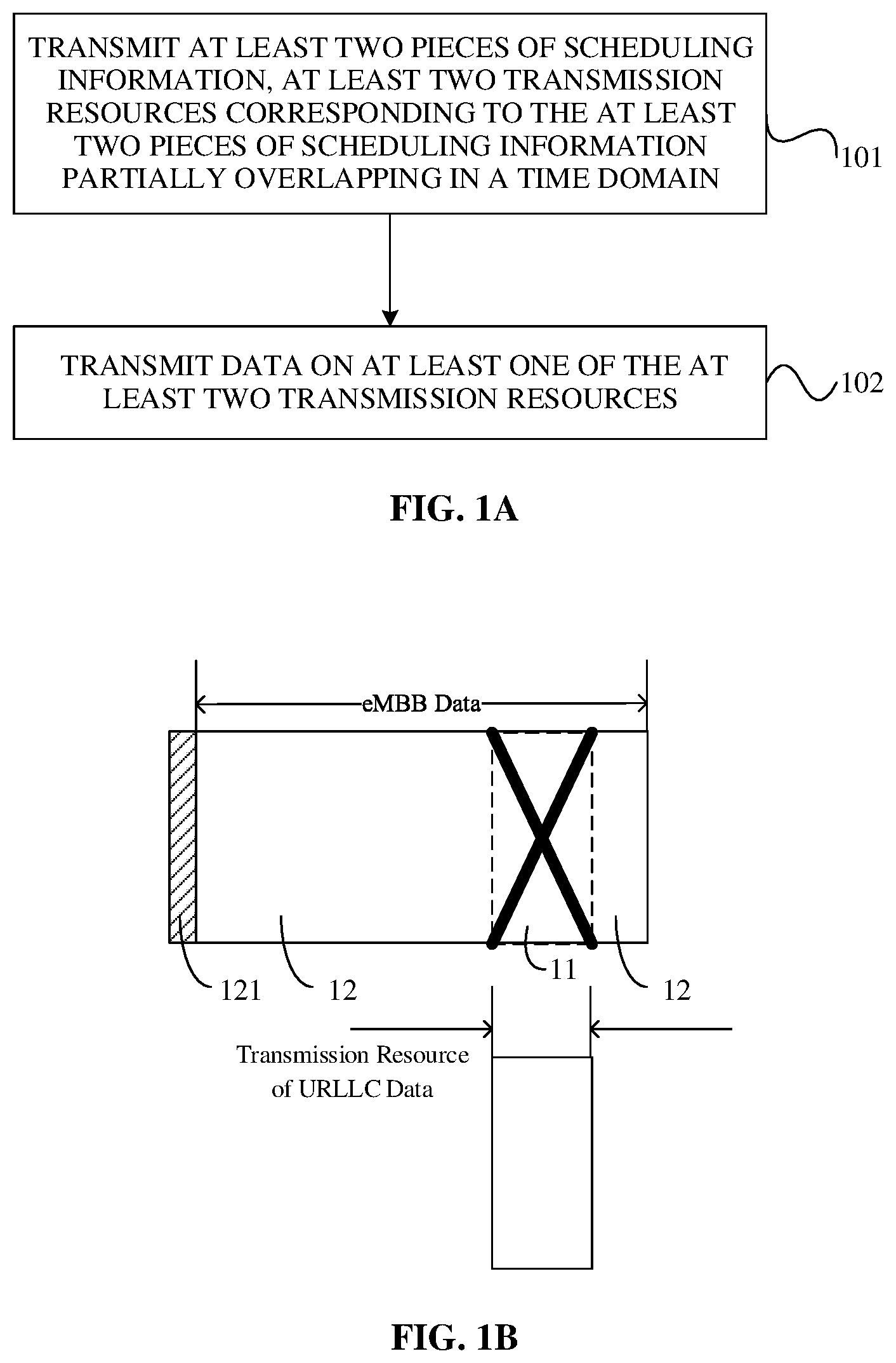 Patent US12120676 — Data transmission method and device — Figure 1