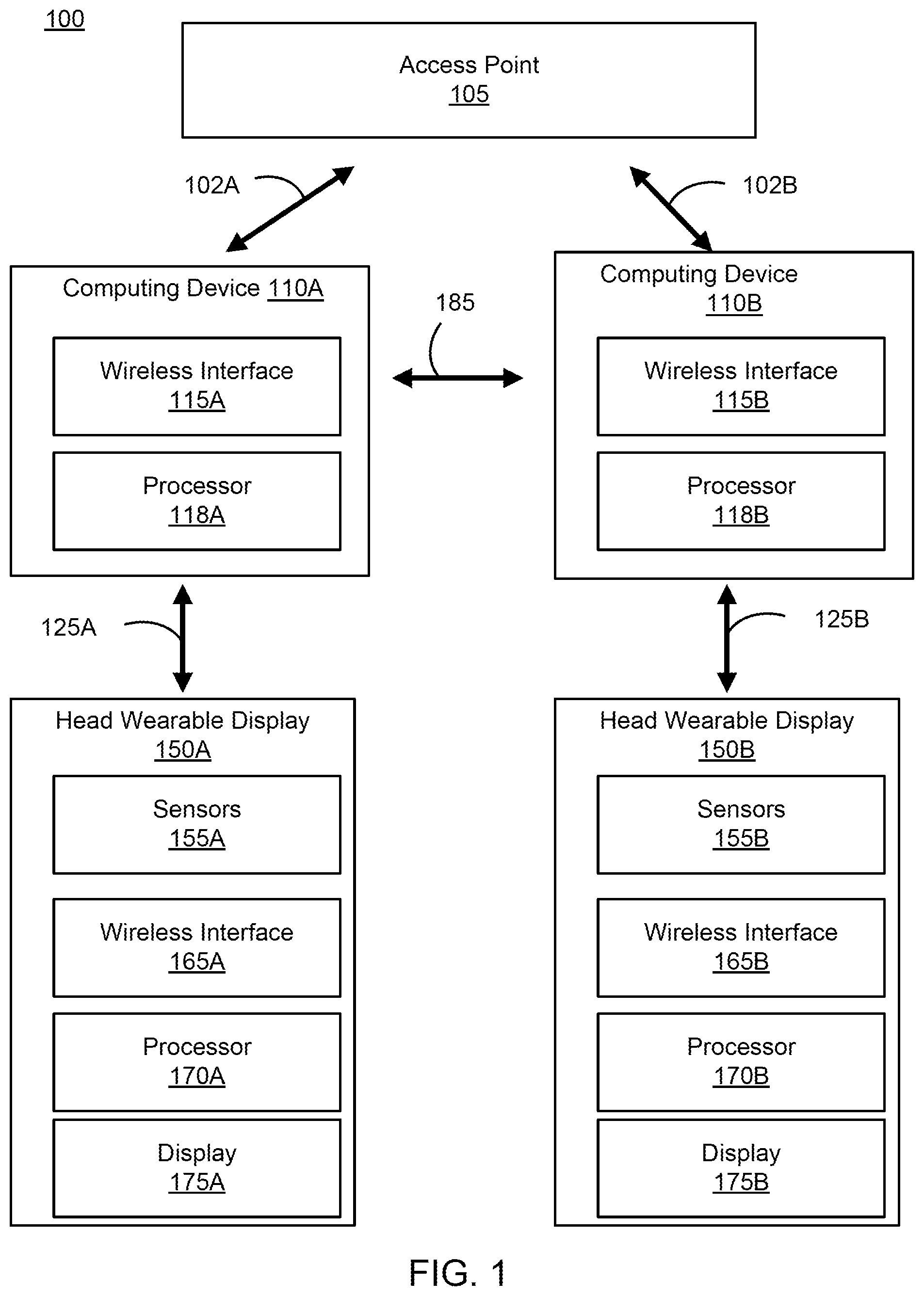 Patent US12120703 — Time slot reservation for soft access point — Figure 1