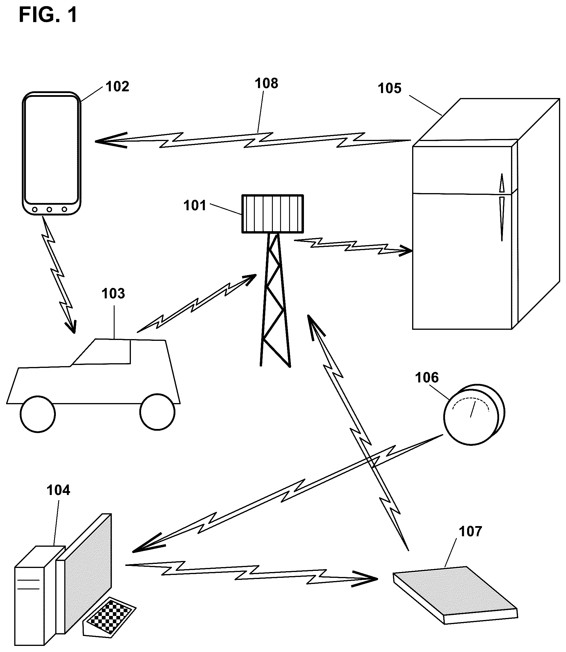 Patent US12120739 — Decrementation of delay intervals for rapid 5G/6G communications — Figure 1