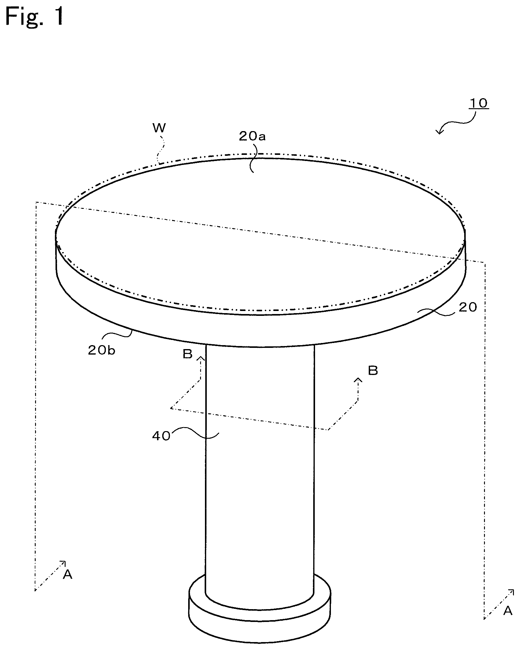 Patent US12120782 — Ceramic heater and method of producing the same — Figure 1