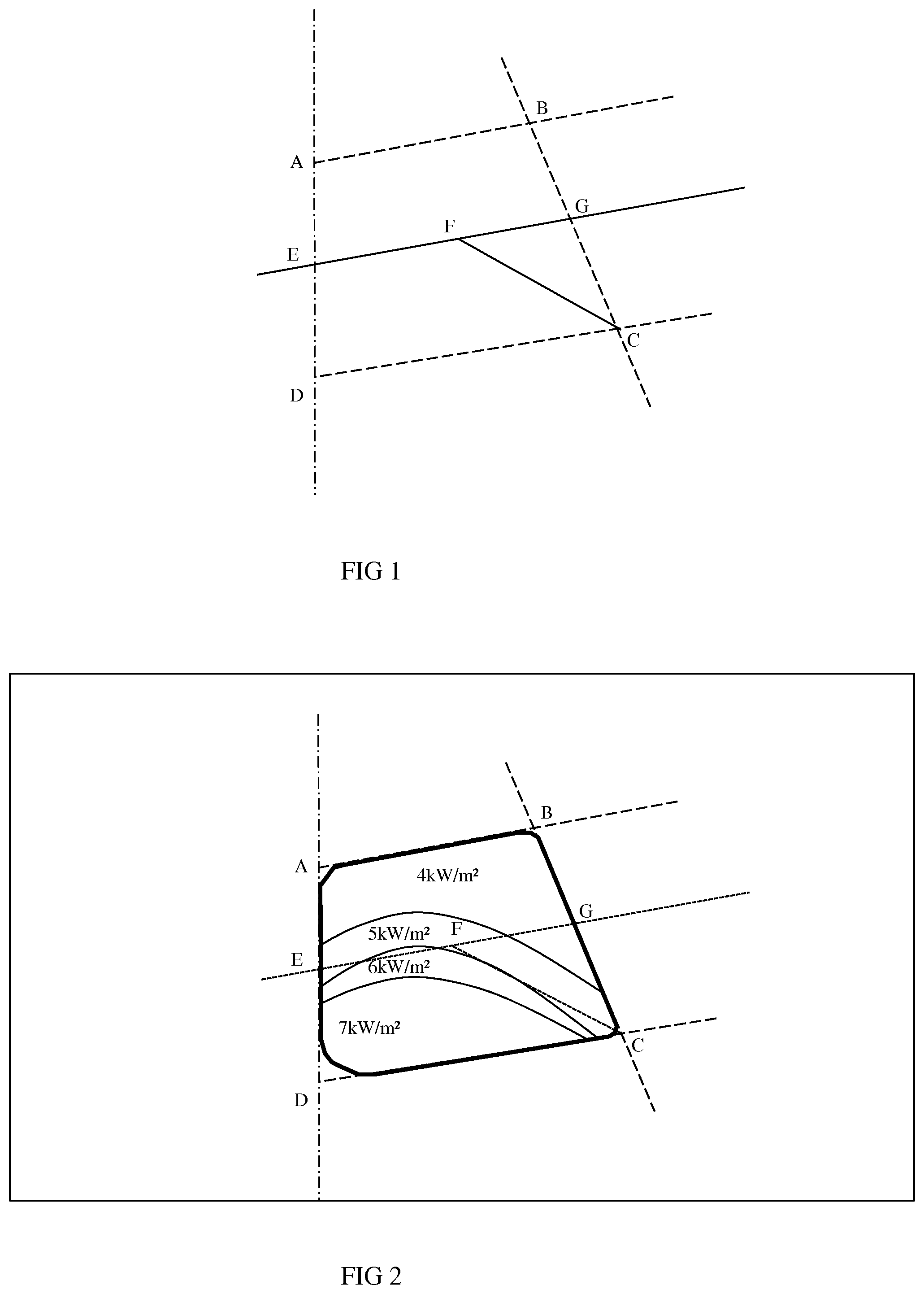 Patent US12120786 — Anti-frost glazing having heating power differentiated over the entire surface there-of — Figure 1