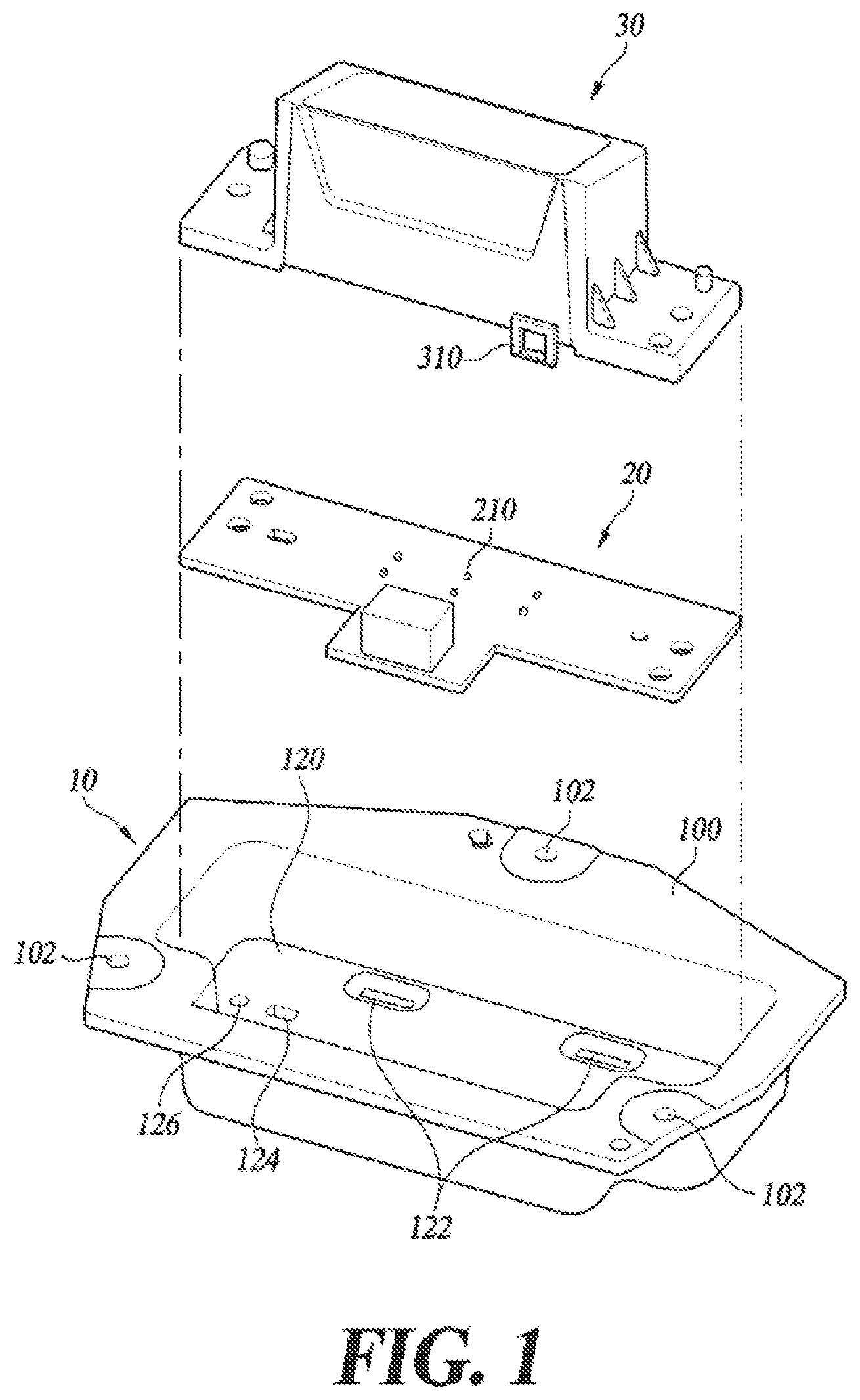 Patent US12120858 — Picture generation apparatus using heatsink dissipating system — Figure 1