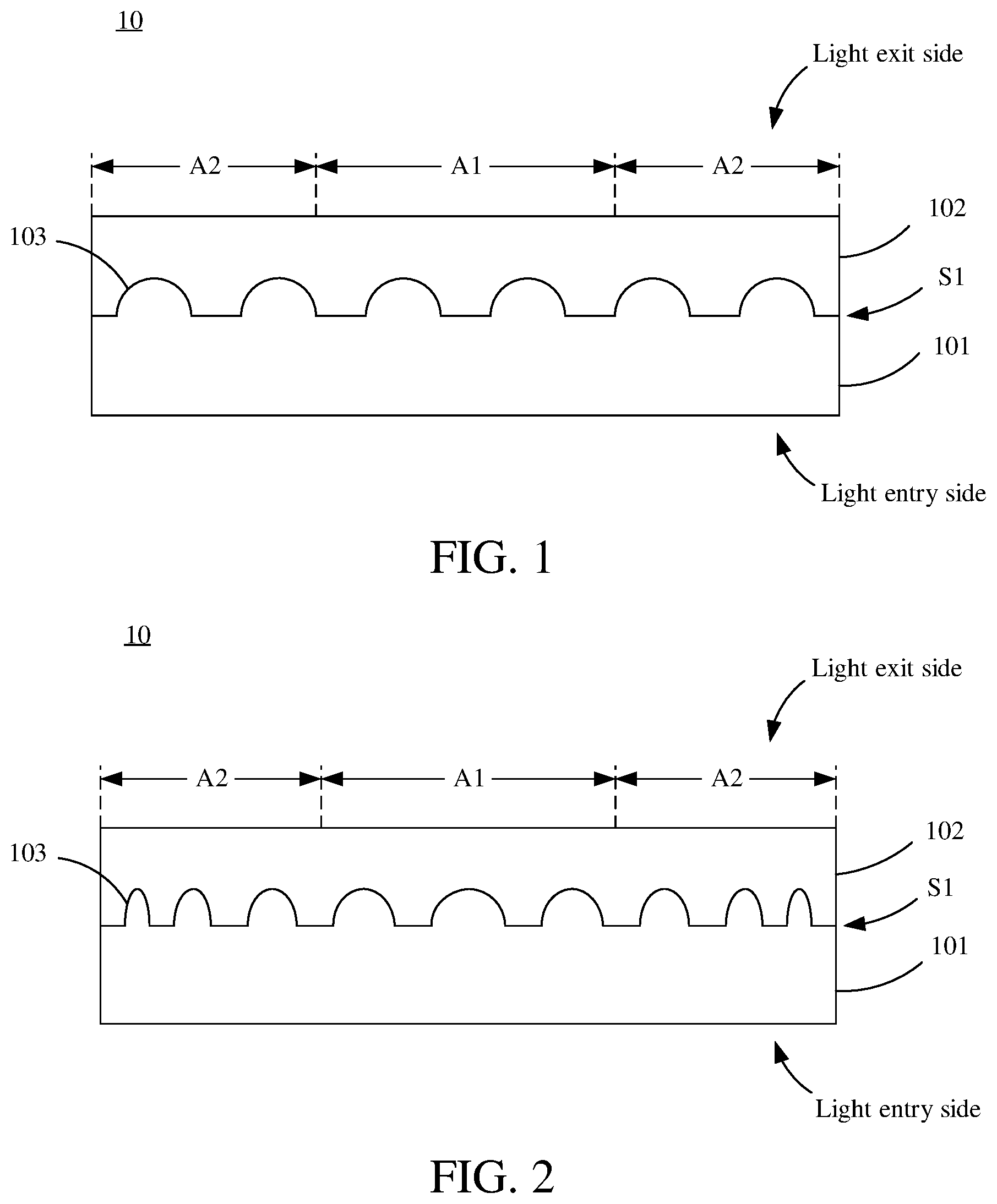 Patent US12120939 — Cover plate and display device — Figure 1