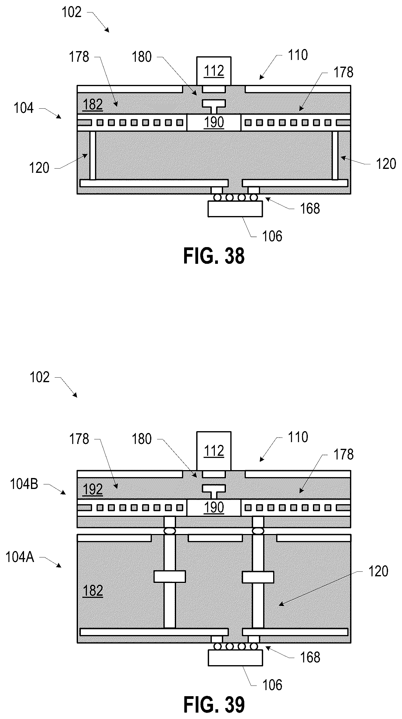 Patent US12126068 Figure 15 – Millimeter-wave dielectric waveguide bundle including first and second adjacent dielectric waveguides having different core and/or cladding materials