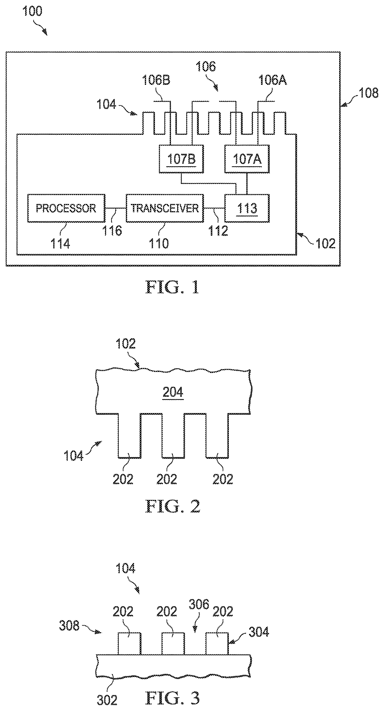 Patent US12126087 Figure 1 – Dipole antenna arrays