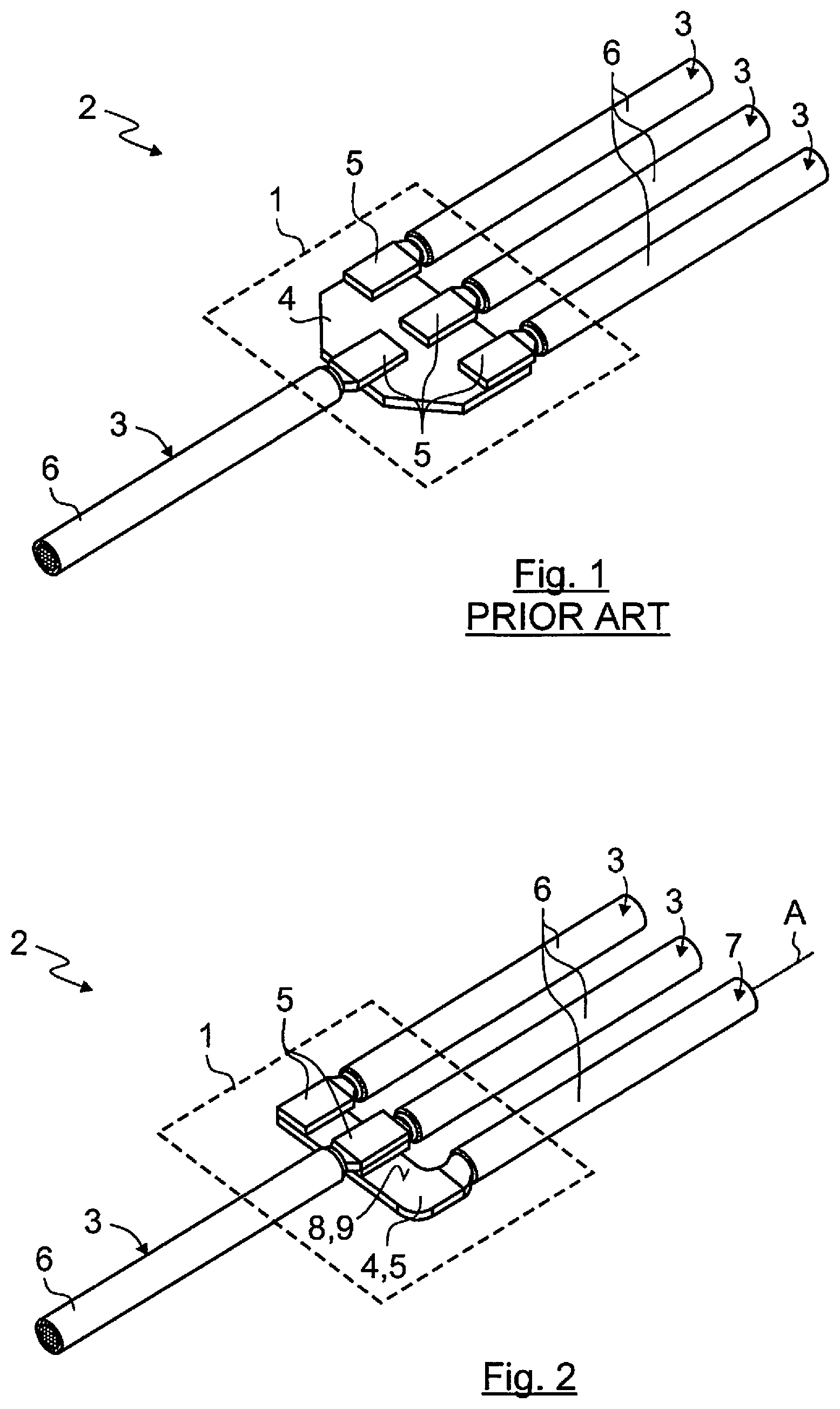 Patent US12126101 — Cable assembly and method for producing an electric and mechanical connection — Figure 1