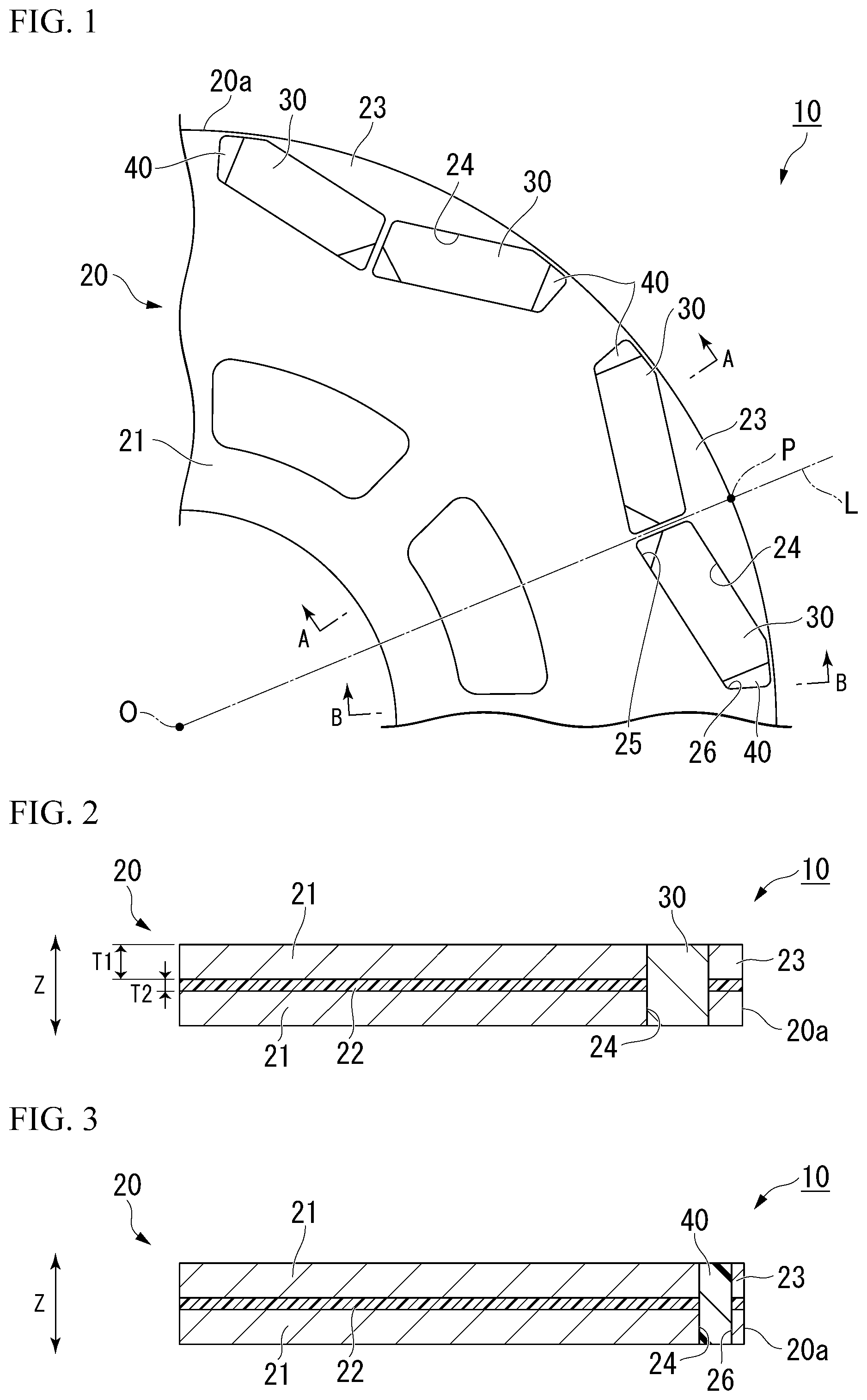 Patent US12126220 — Rotor, method for designing rotor, and method for producing rotor — Figure 1