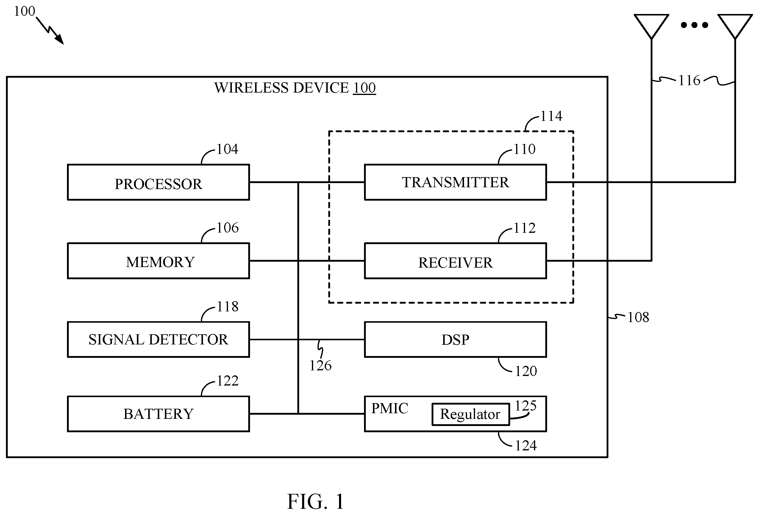 Patent US12126249 — Hybrid buck converter — Figure 1