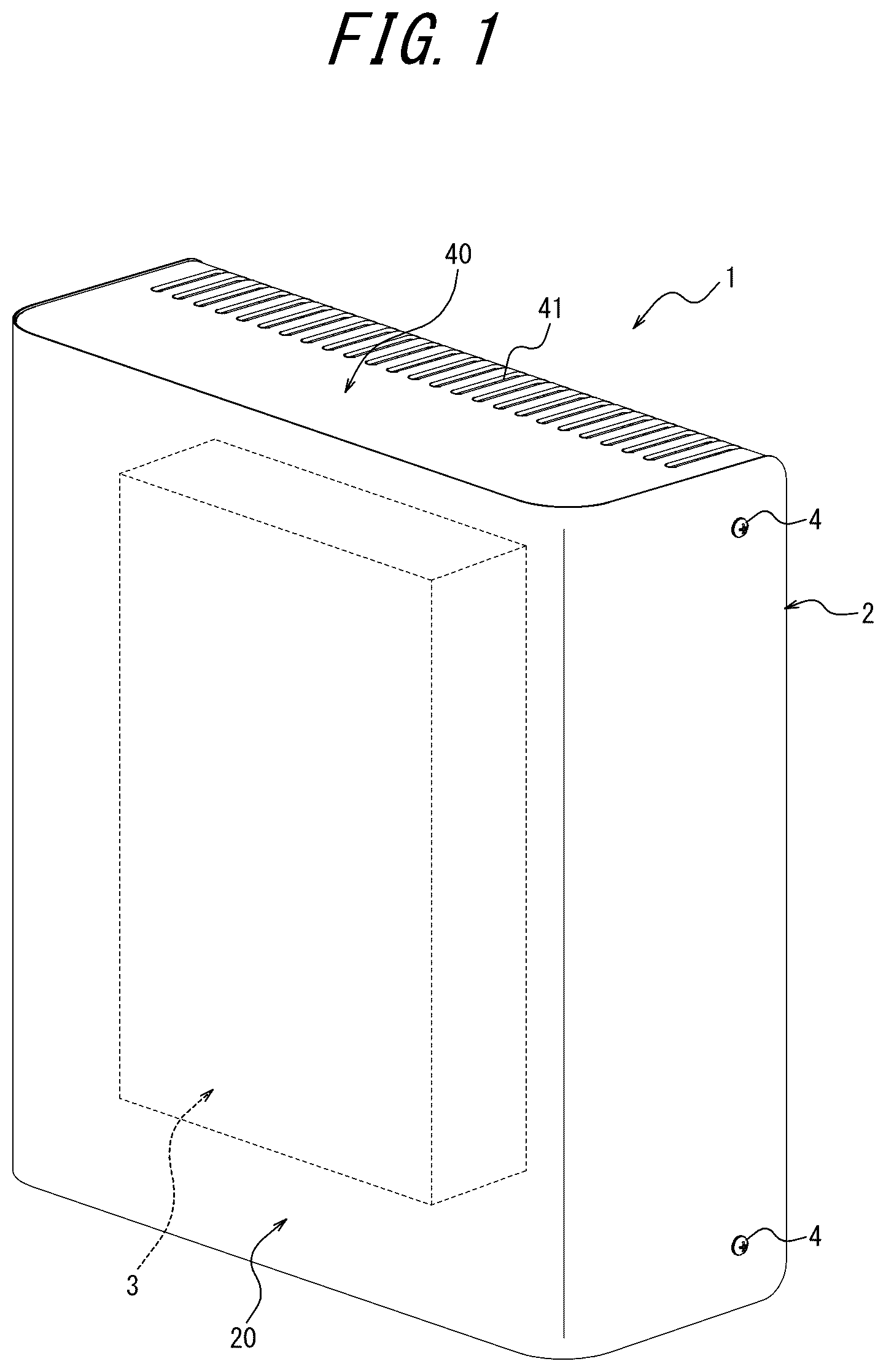 Patent US12126270 Figure 1 – Casing for electrical apparatus and power control apparatus