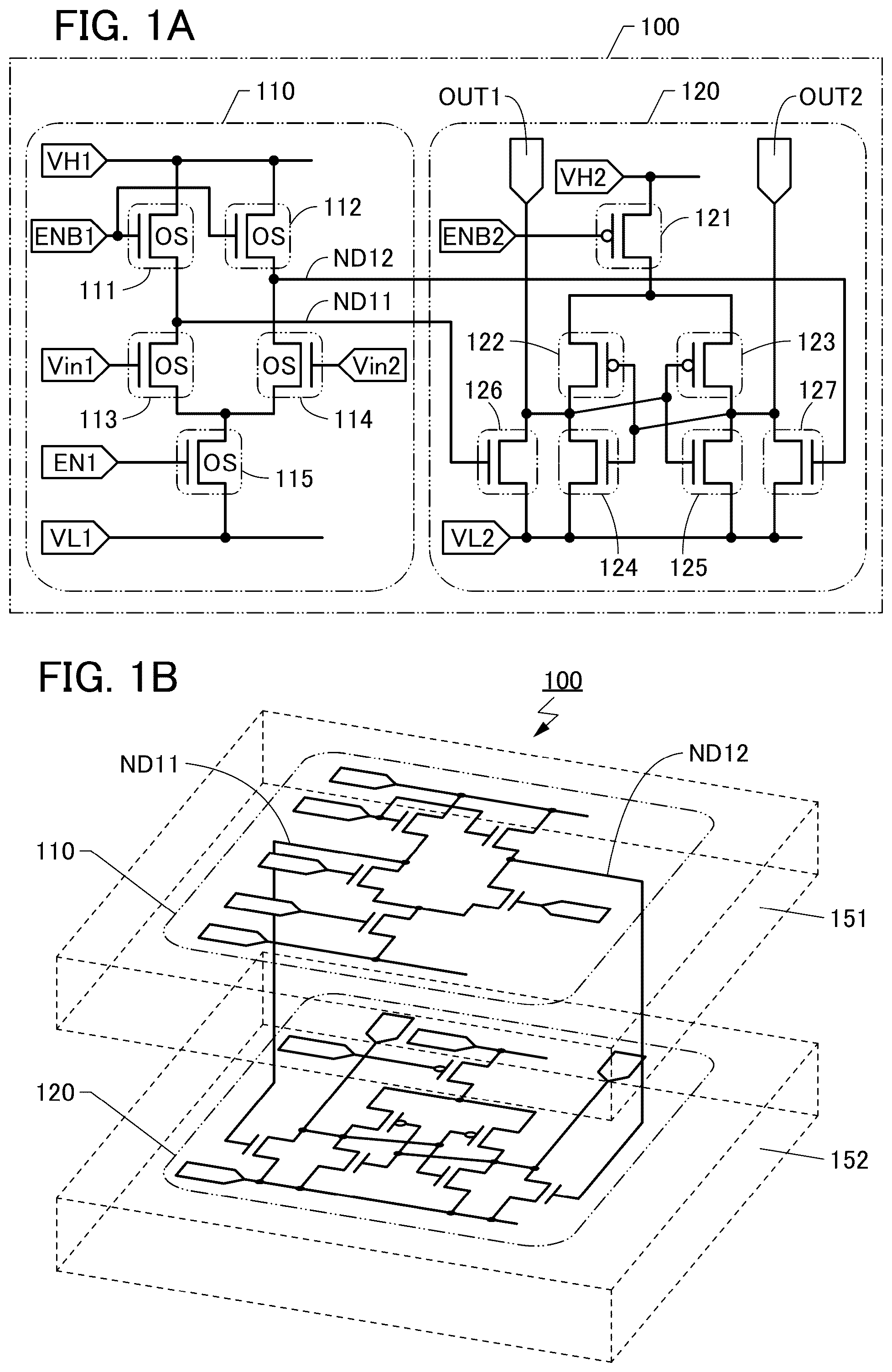 Patent US12126344 Figure 1 – Semiconductor device