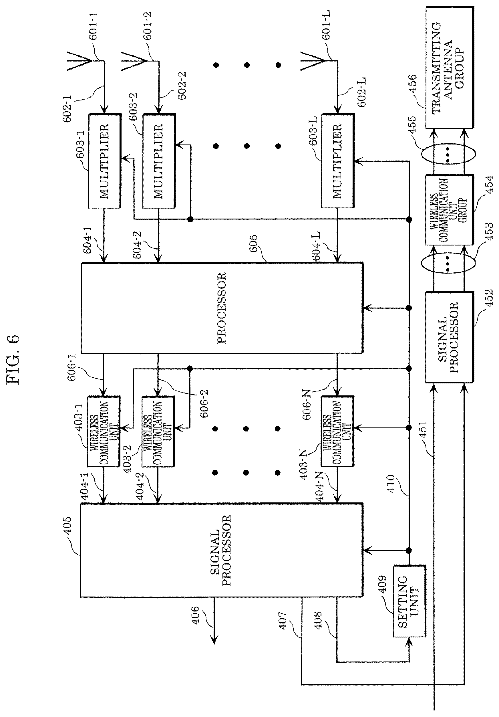 Patent US12126398 Figure 6 – Communication system and communication method