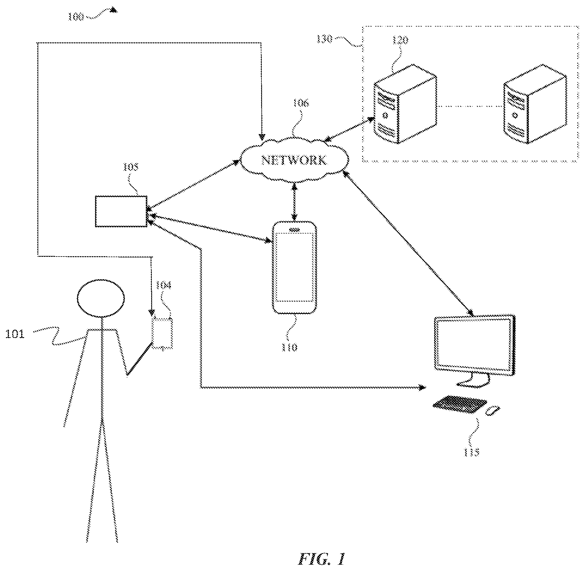 Patent US12126847 — Rendering for electronic devices — Figure 1