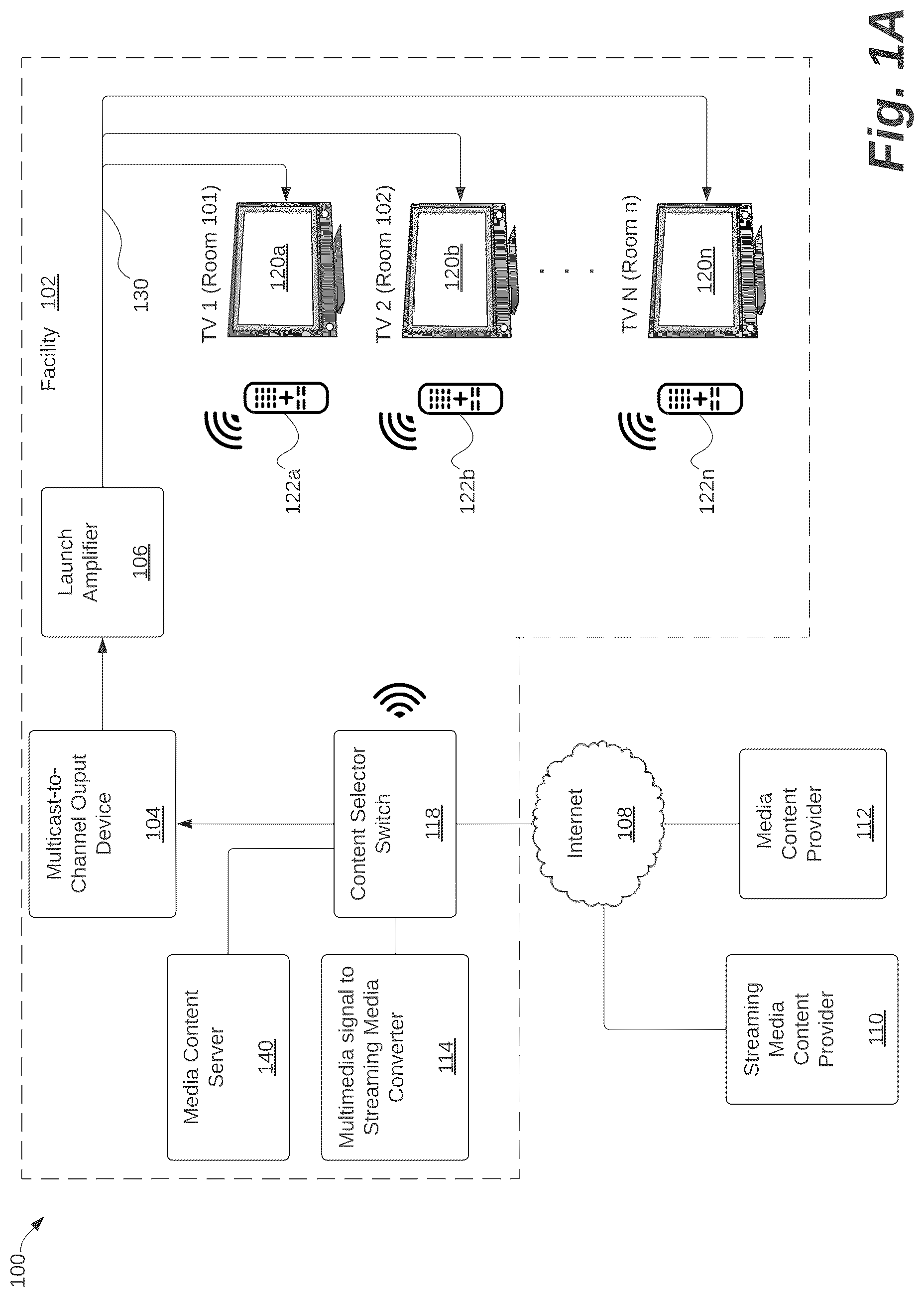 Patent US12126858 — Systems and methods for selective content distribution — Figure 1