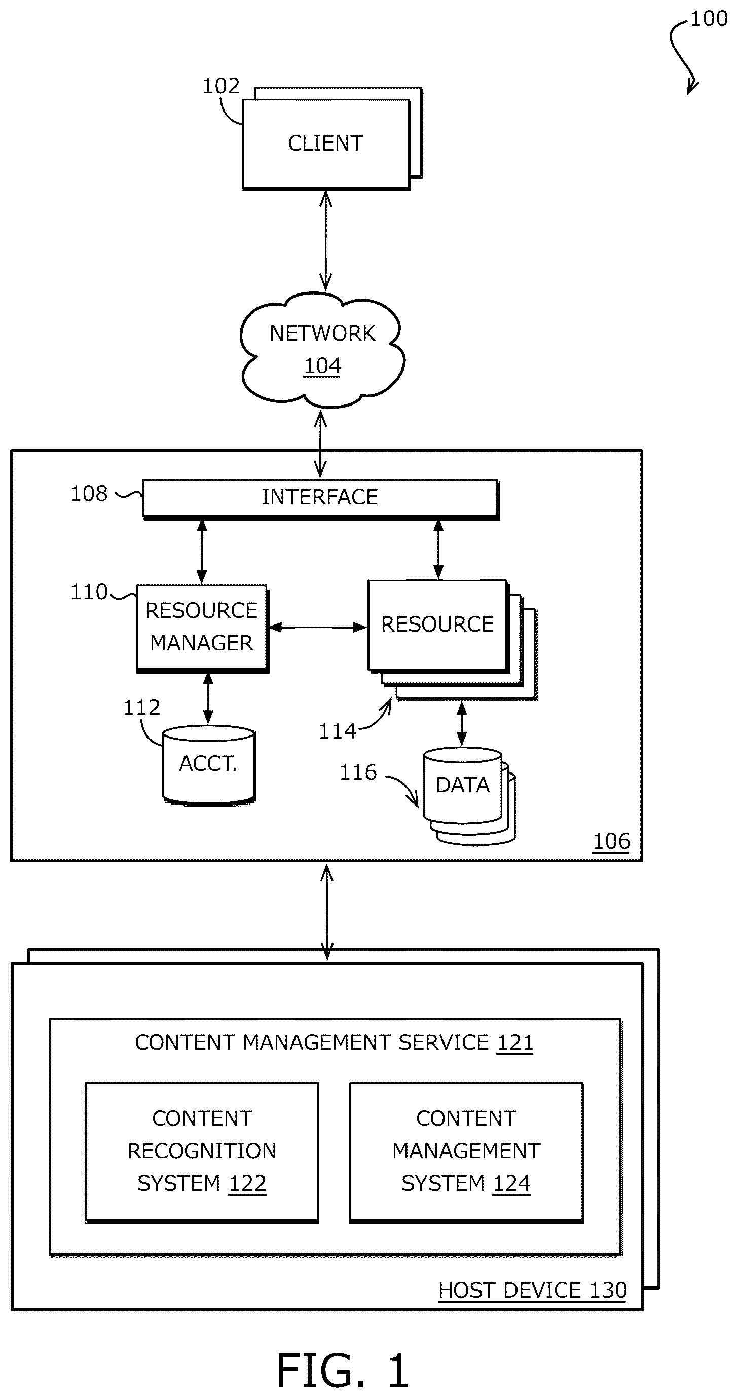 Patent US12126868 — Content filtering in media playing devices — Figure 1