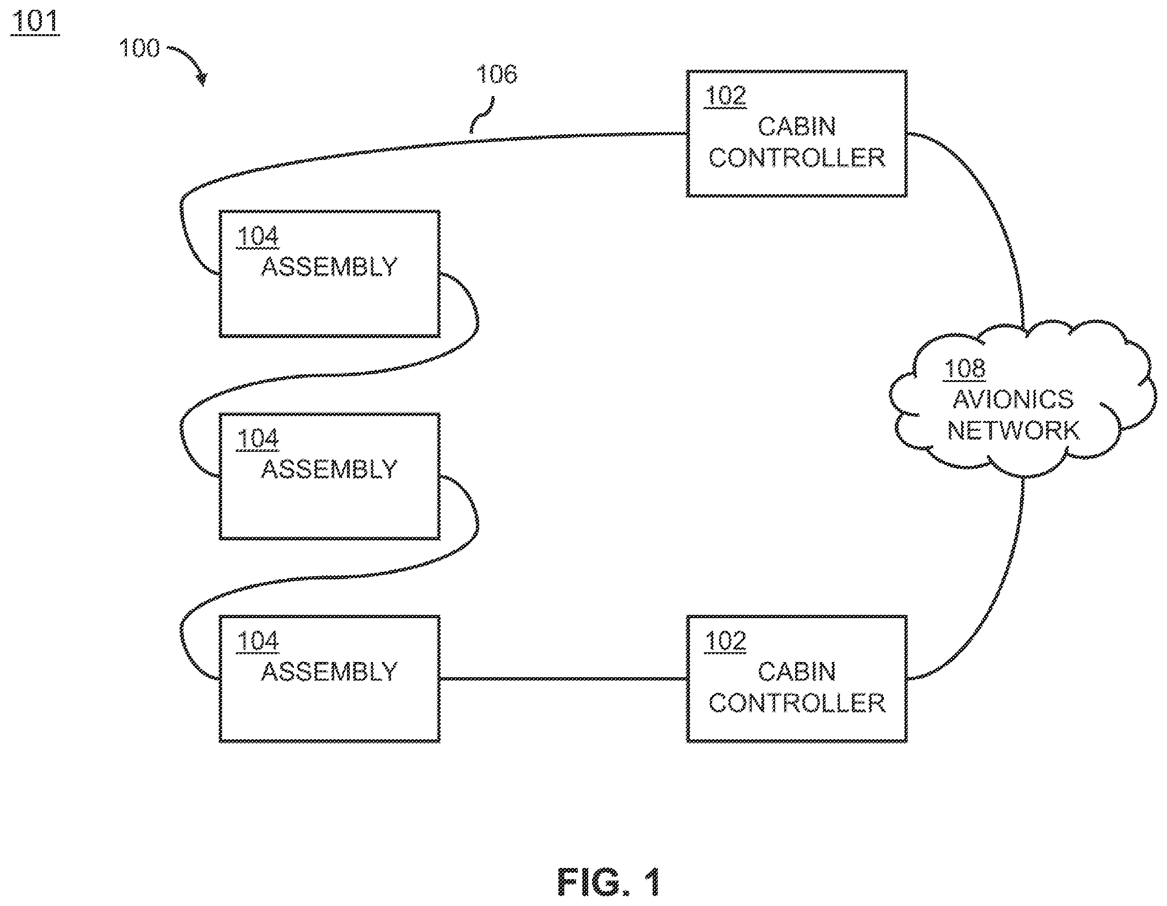 Patent US12126955 — Dynamic cabin digital headphone jack — Figure 1