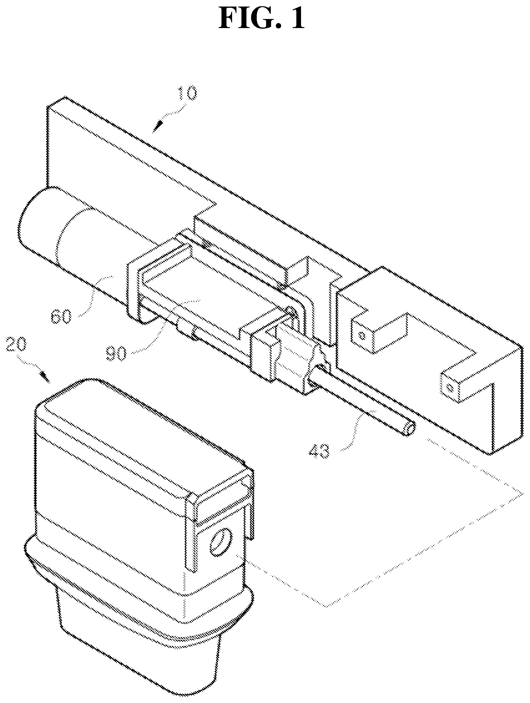 Patent US12128255 — Ultrasonic medical cartridge and ultrasonic medical device including the same — Figure 1