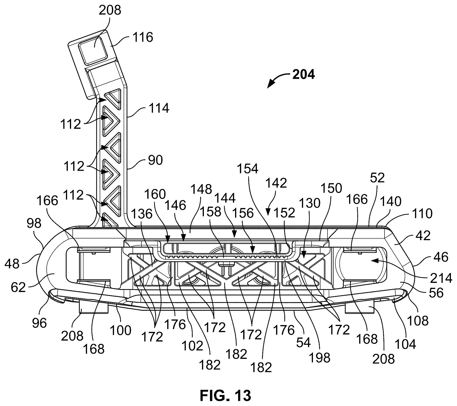 Patent US12128277 Figure 9 – Systems and methods for additive manufacturing of a golf club