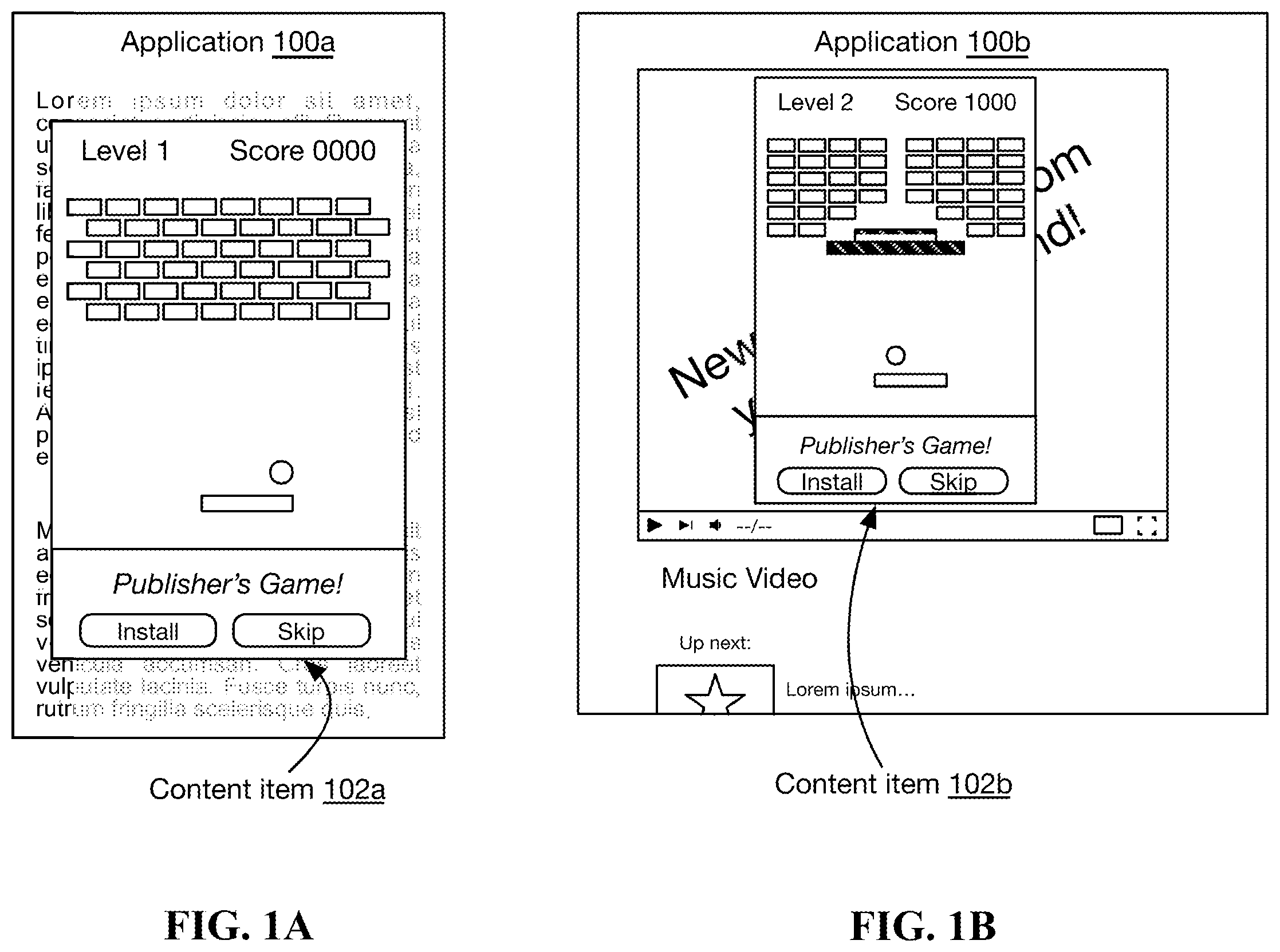 Patent US12128314 — Systems and methods for providing multi-part persistent content — Figure 1