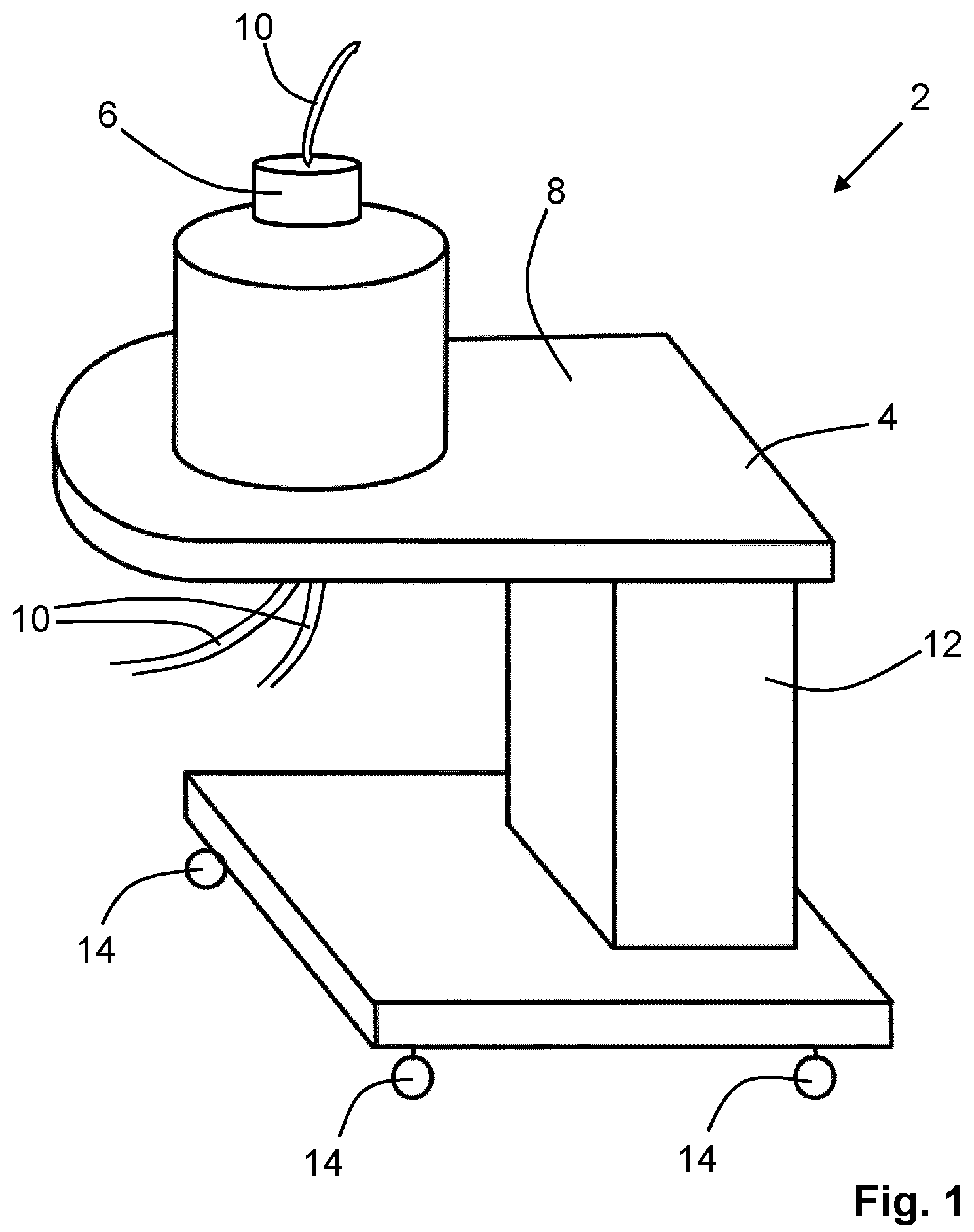Patent US12128426 — Modular centrifugal separator and base unit thereof and system — Figure 1